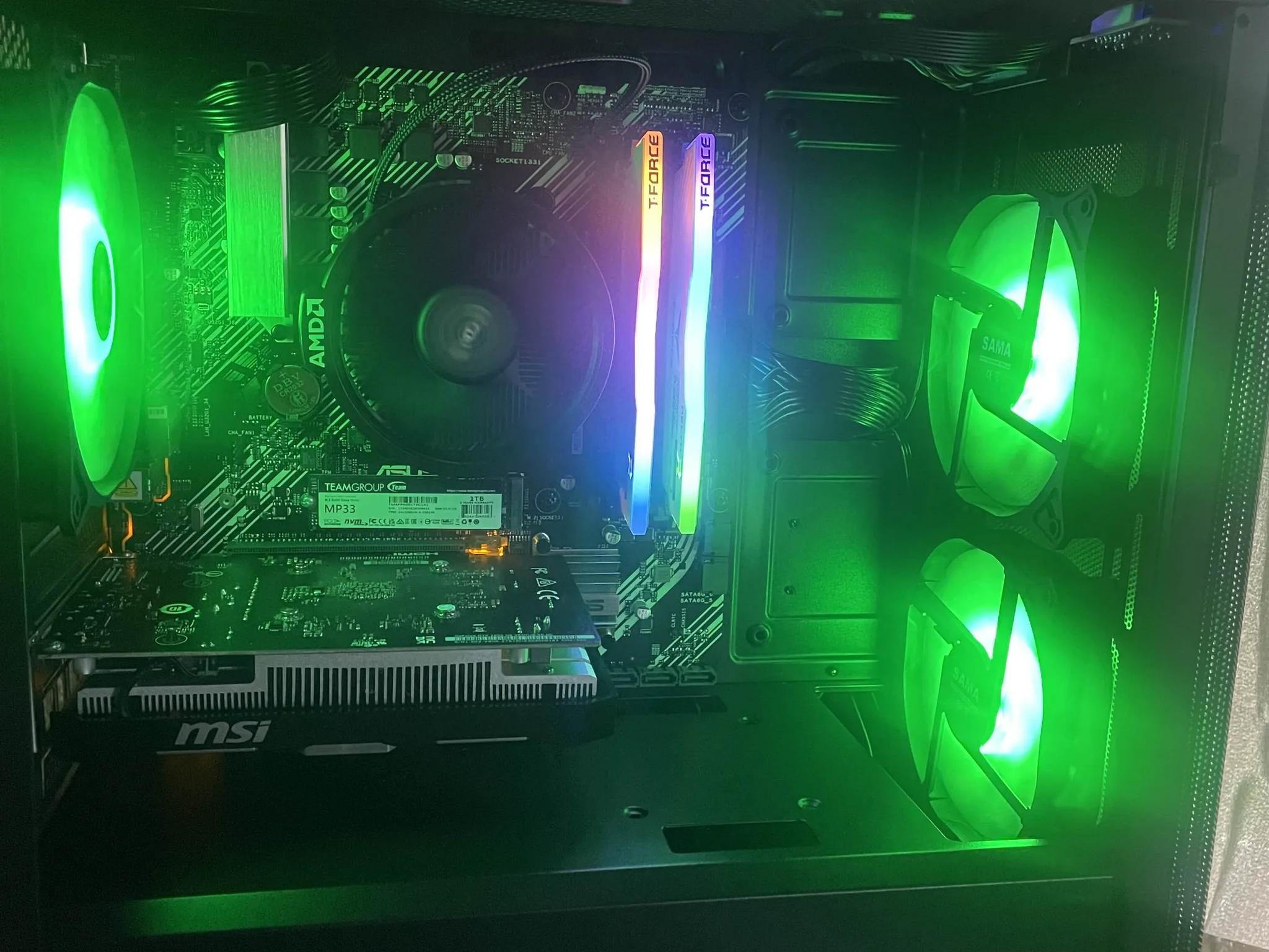 AMD Ryzen 5 2600 & Geforce 1650 GPU
