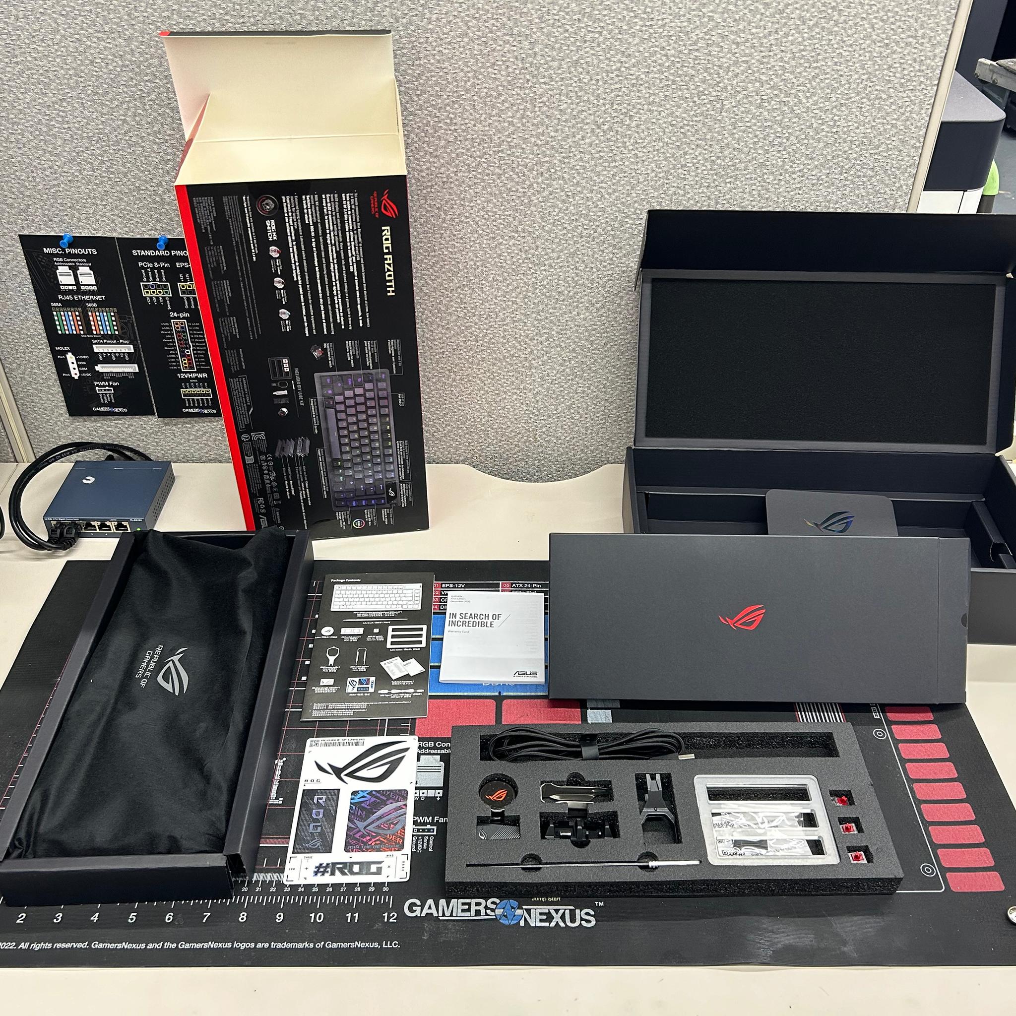 *SALE* Asus ROG Azoth 75% Gaming Keyboard (NX RED)