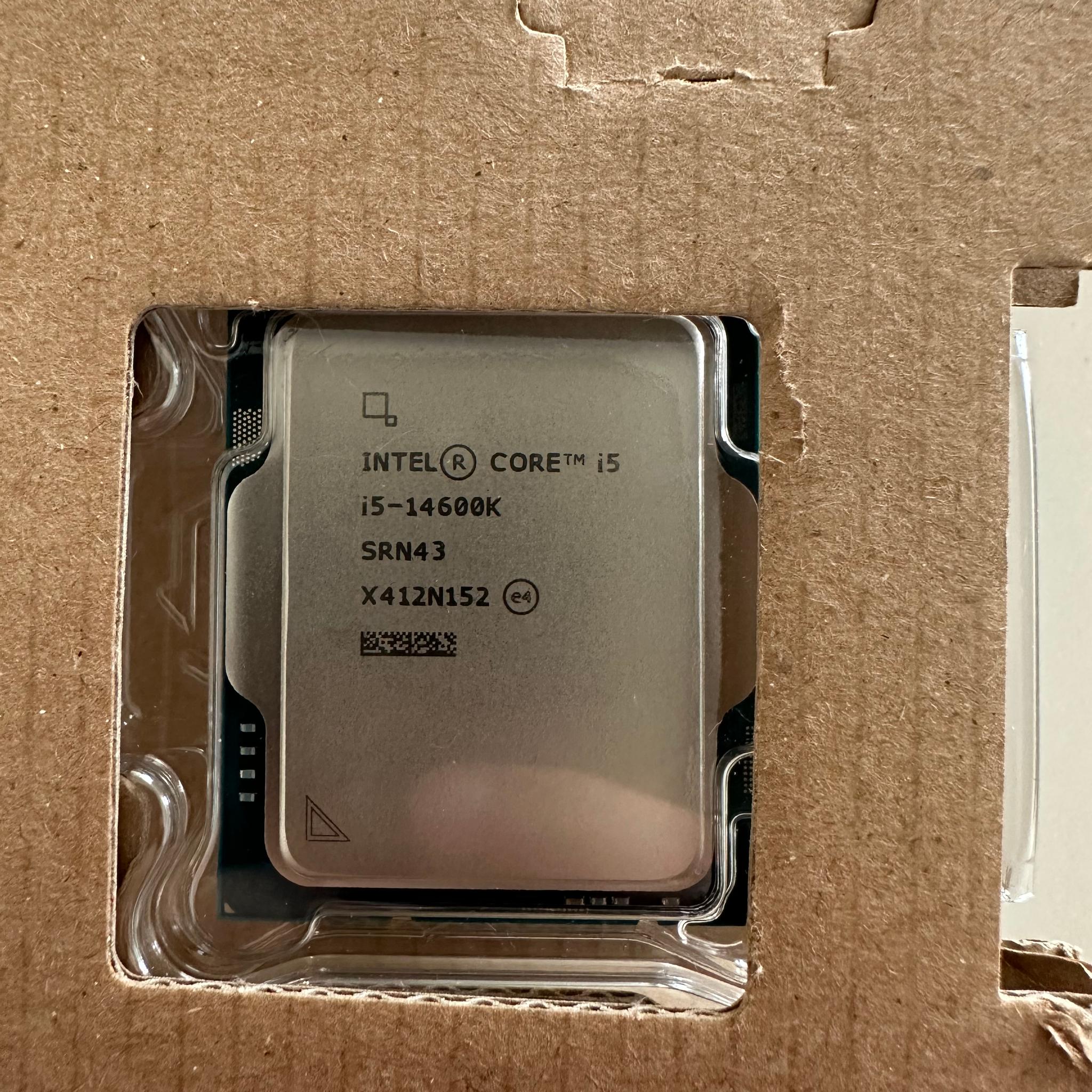 Intel Core i5-14600K LGA1700 CPU - Used Once, Like New