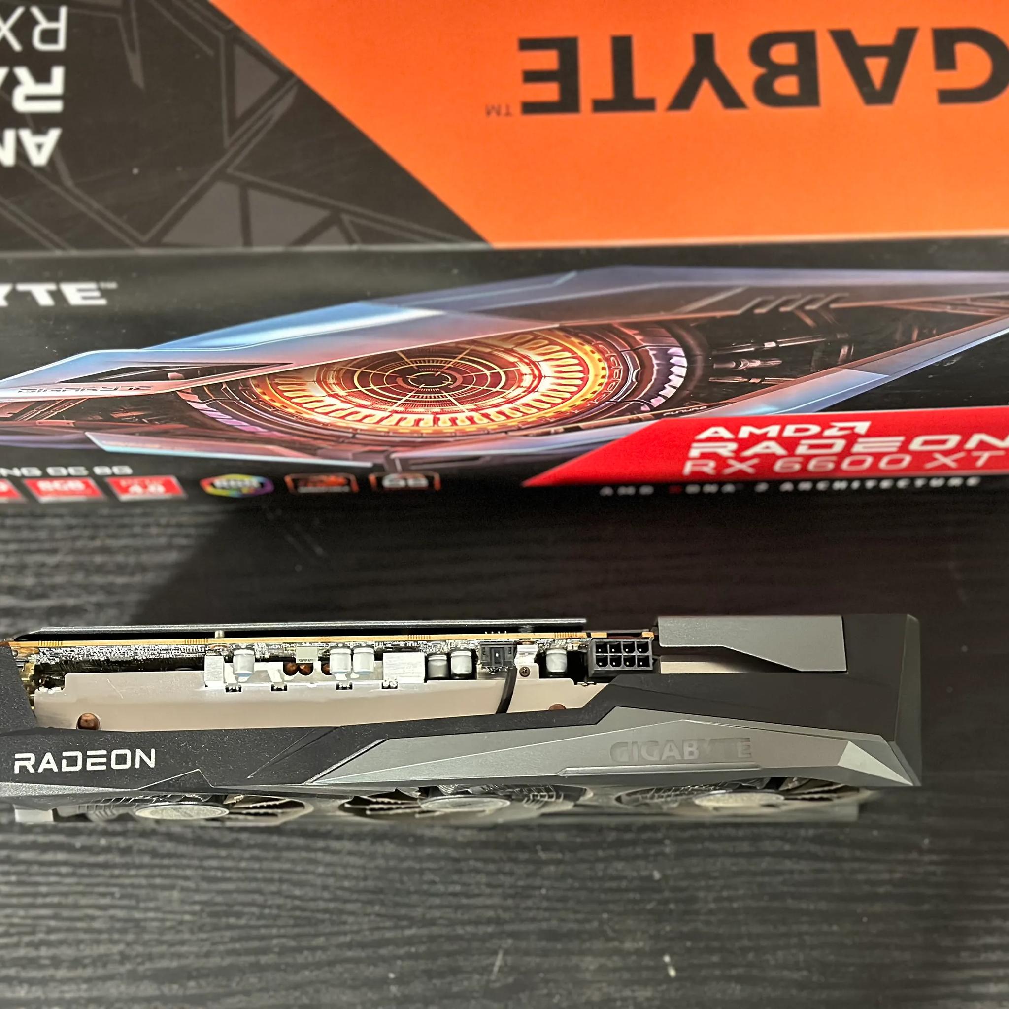 GIGABYTE Radeon RX 6600 XT Gaming OC PRO 8G Graphics Card, WINDFORCE 3X Cooling System