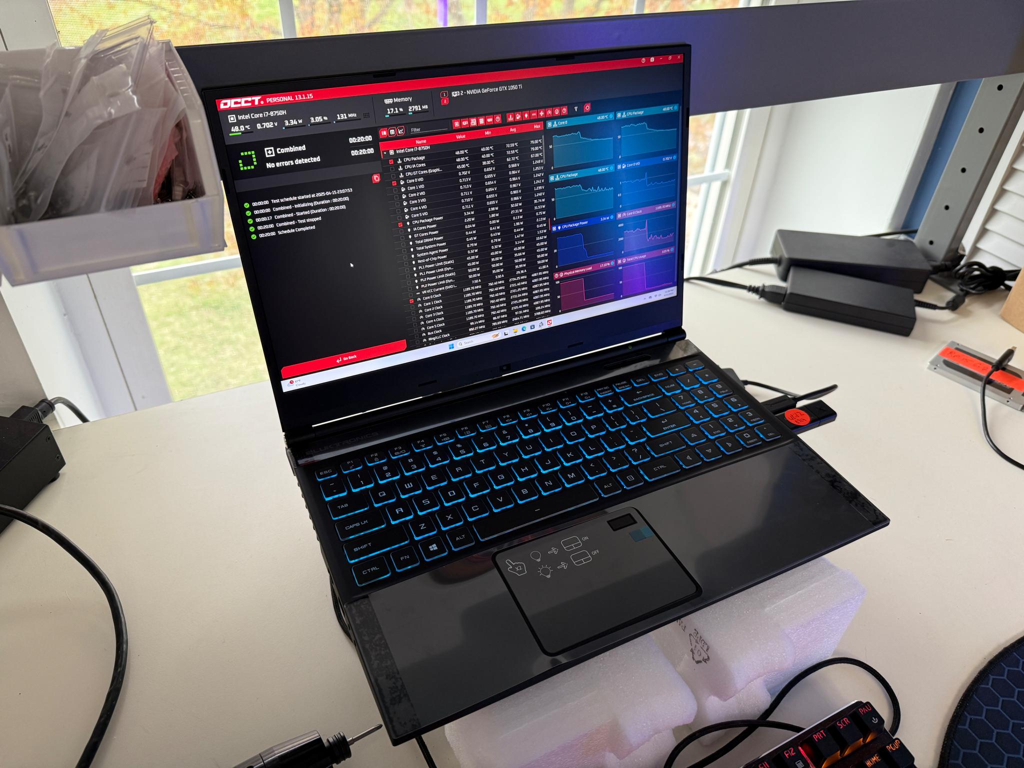 Eluktronics MB-15, i7-8750H, GTX 1050Ti, 16GB RAM, 144HZ