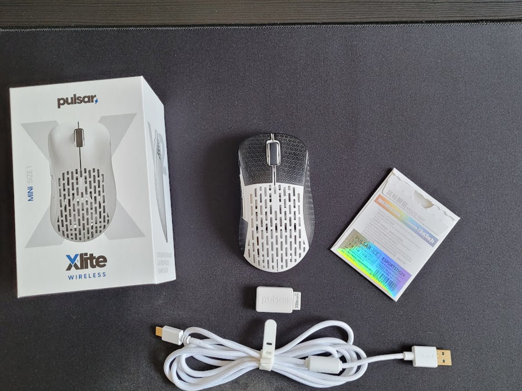 Pulsar Xlite V2 Mini Wireless Gaming Mouse - White