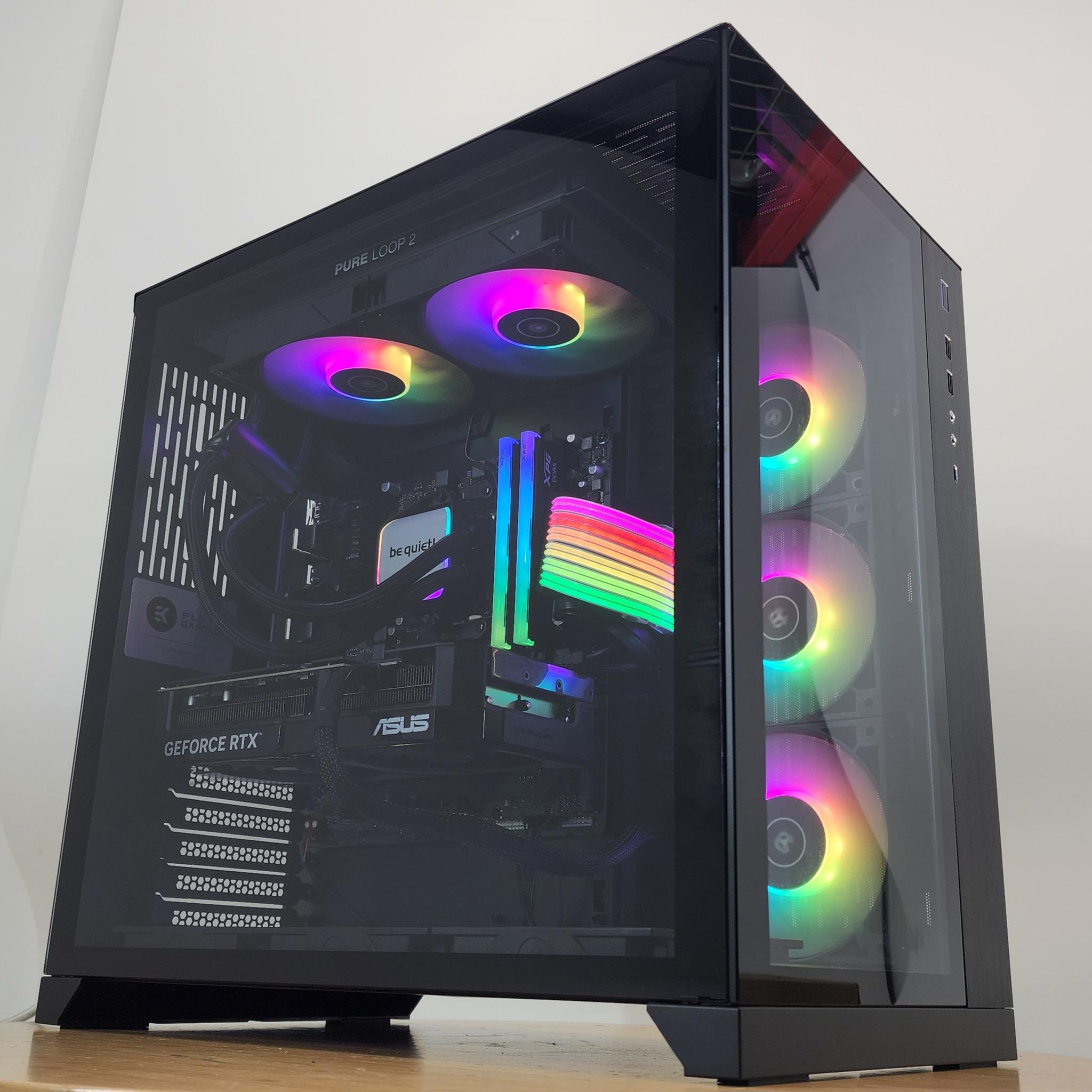 Gaming PC Ryzen 9 9950X3D 32GB RAM 2TB SSD RTX 5070 12GB Windows 11 Computer