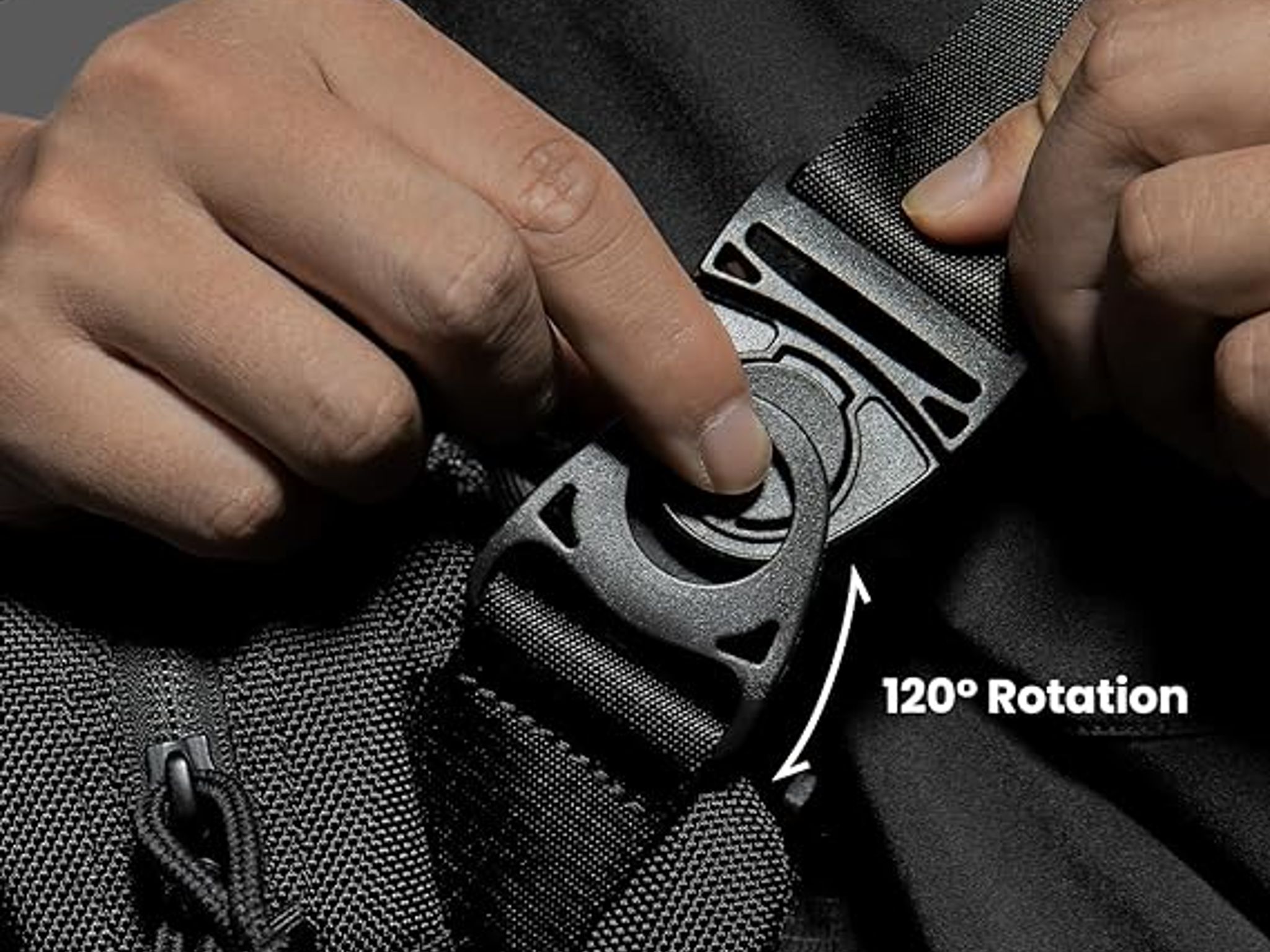 tomtoc EDC Sling Bag For Steam Deck, 5.5L Crossbody Bag