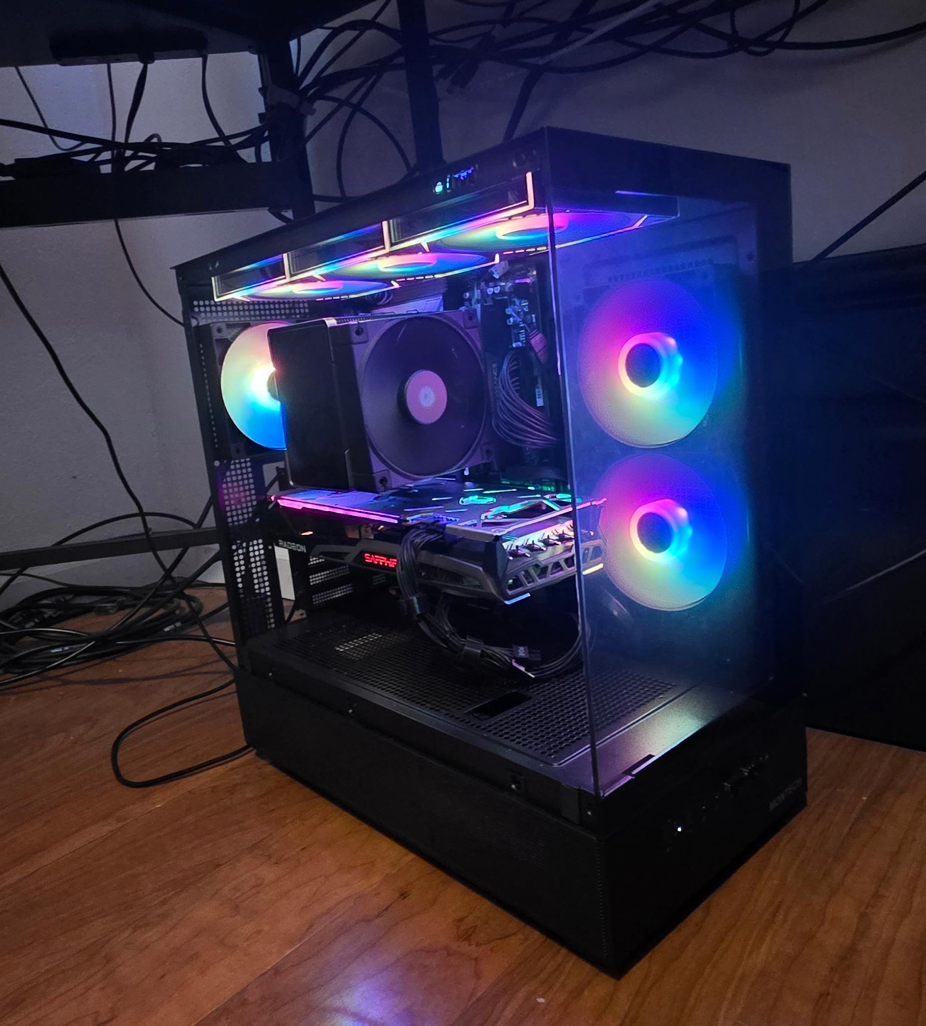 Sapphire Nitro+ RX 6800 XT Ryzen 5 7600 AM5 Gaming PC 32GB DDR5 WiFi 6