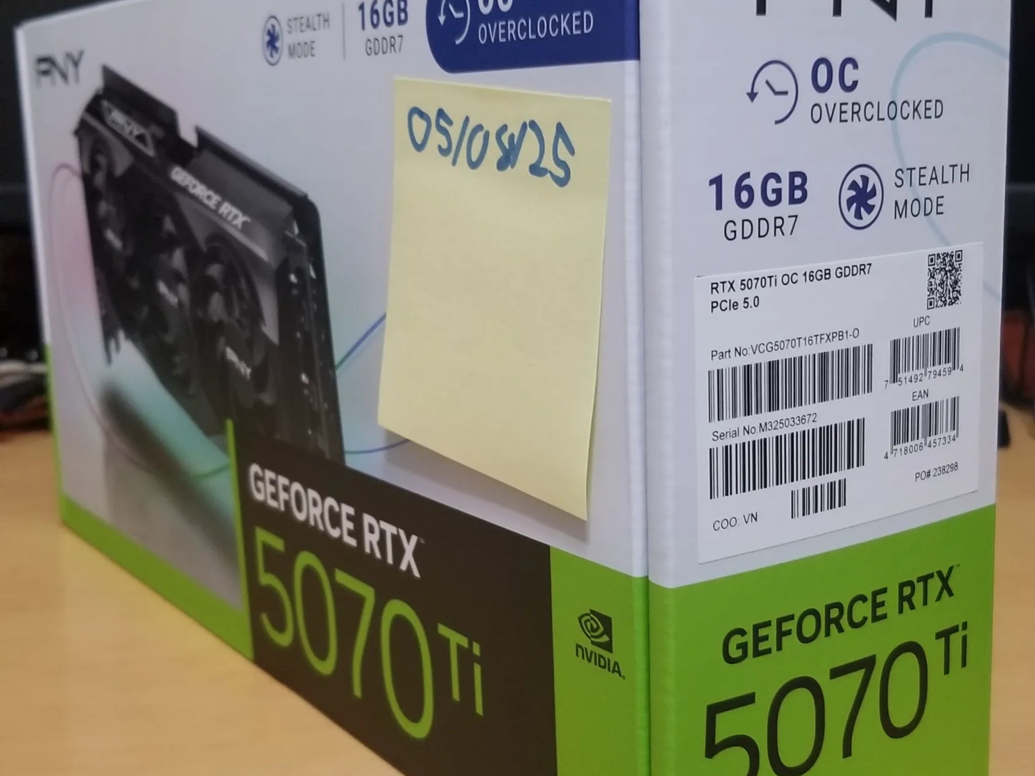 PNY 5070 Ti OC - Unopened