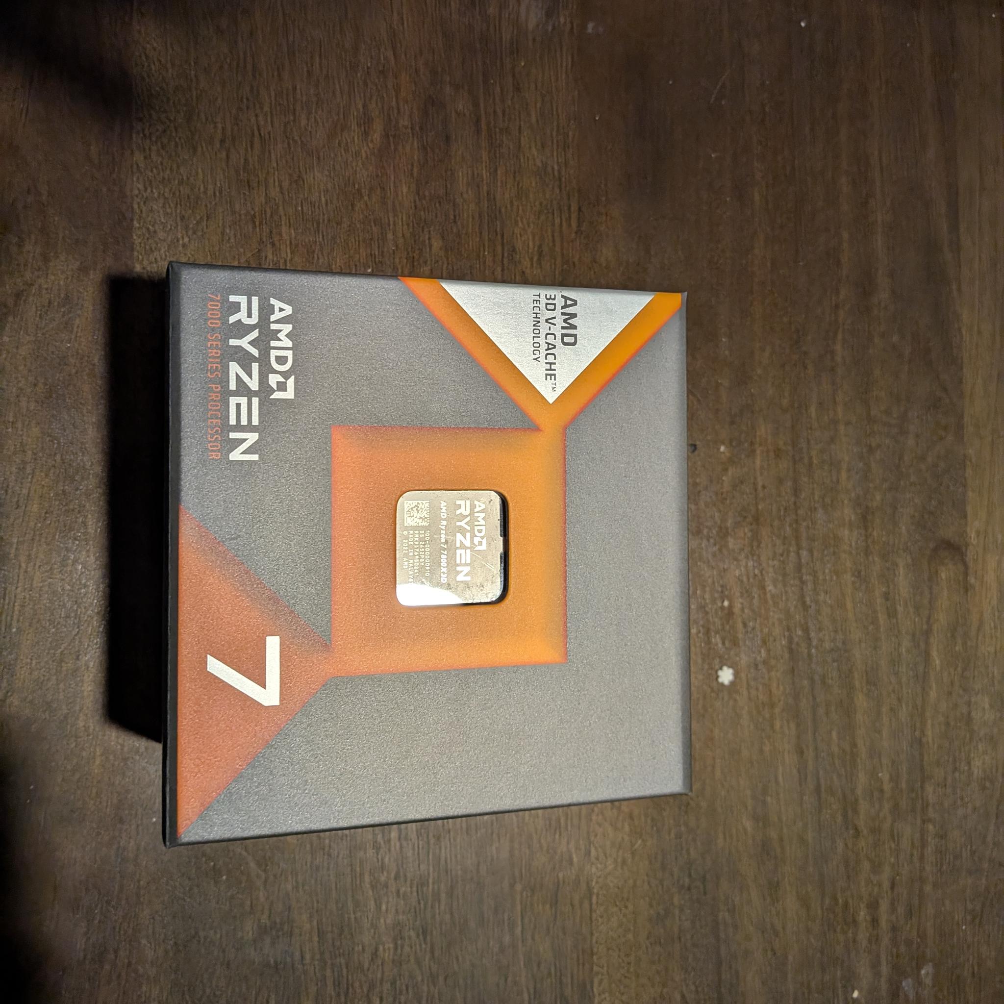 Ryzen 7 7800X3D - Used, Like New w/ Original Packaging