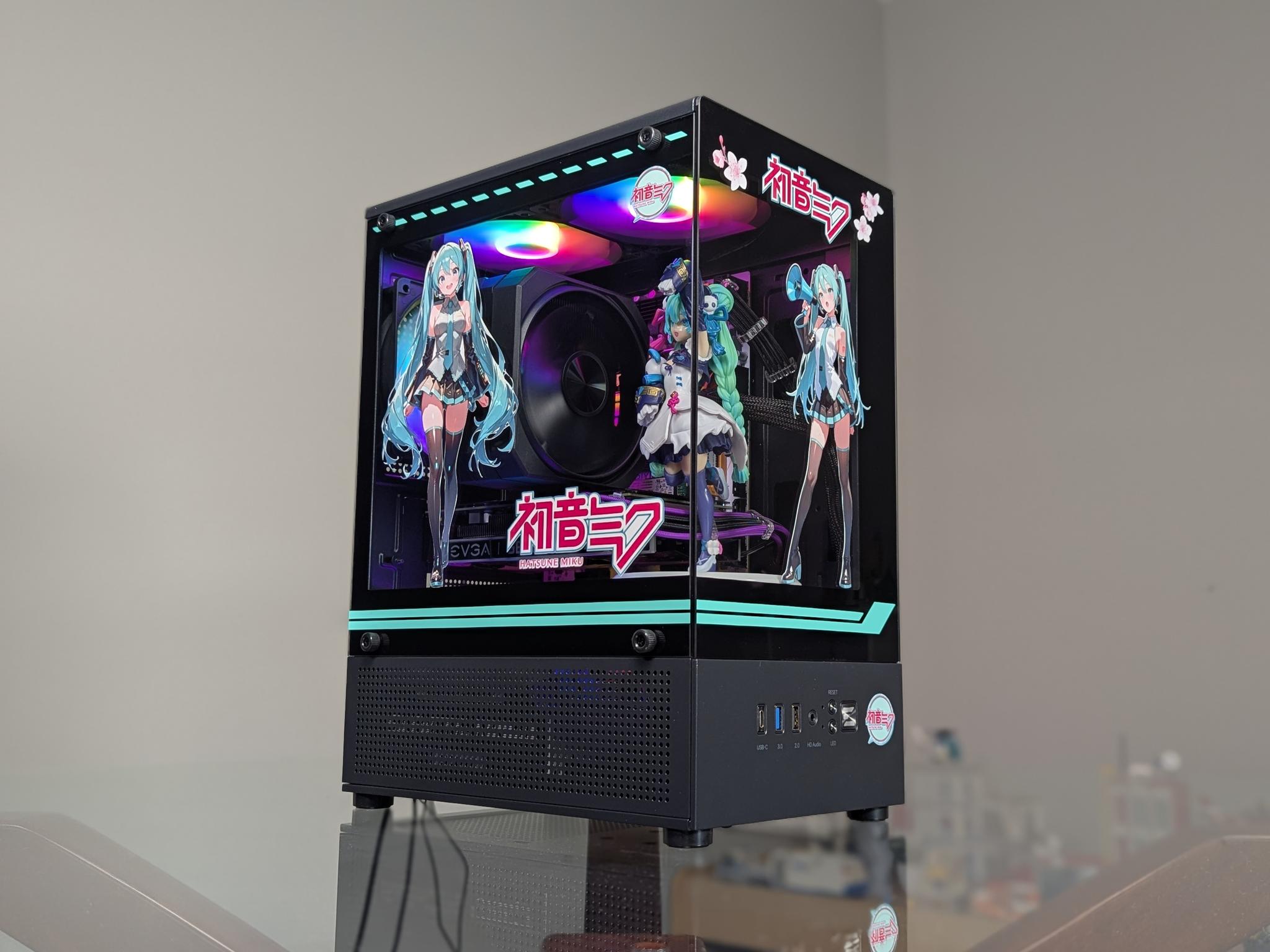 The Hatsune Miku 1080p Gaming PC | Nvidia GTX 1660Ti | Intel 14-core CPU | 16GB RAM | 512GB SSD