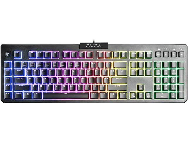 BNIB Evga Z12 RGB gaming keyboard 