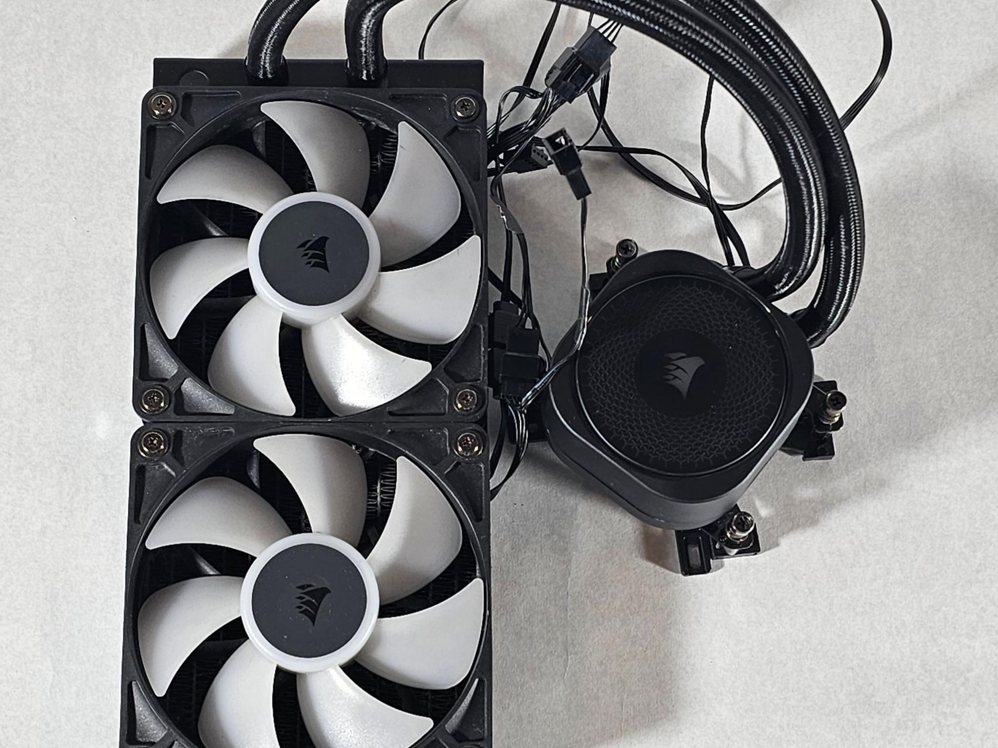 240mm AIO Corsair H100 RGB for AMD AM4