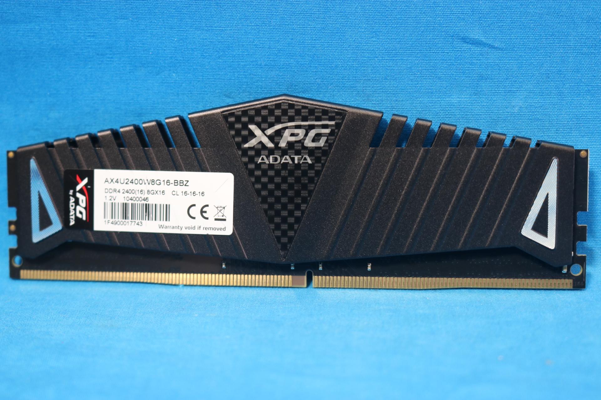 ADATA XPG Z1 16GB (2x8GB) DDR4 2400MHz CL16 1.2V Desktop RAM AX4U2400W8G16-BBZ