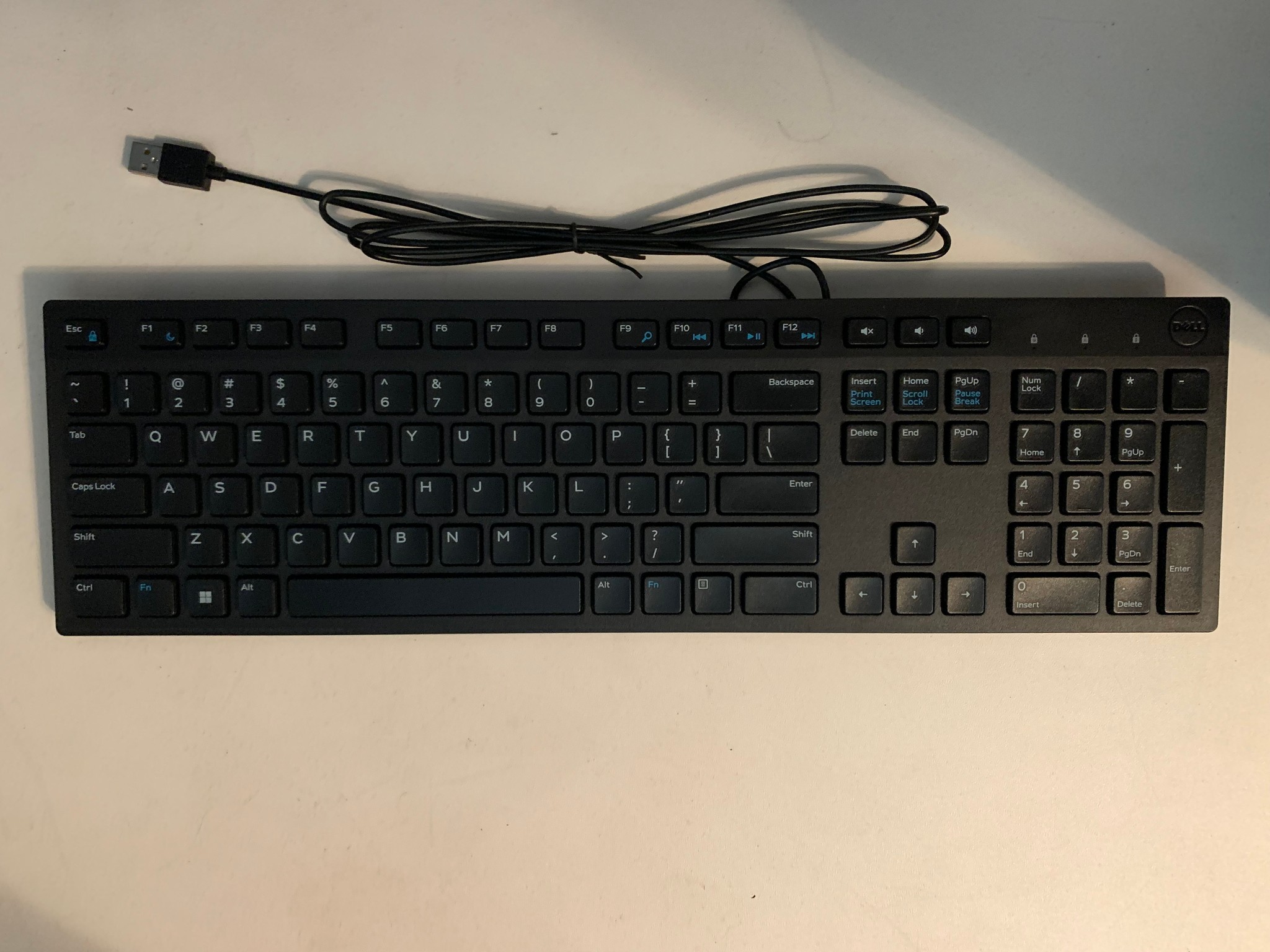 Dell KB216 100% Keyboard Black