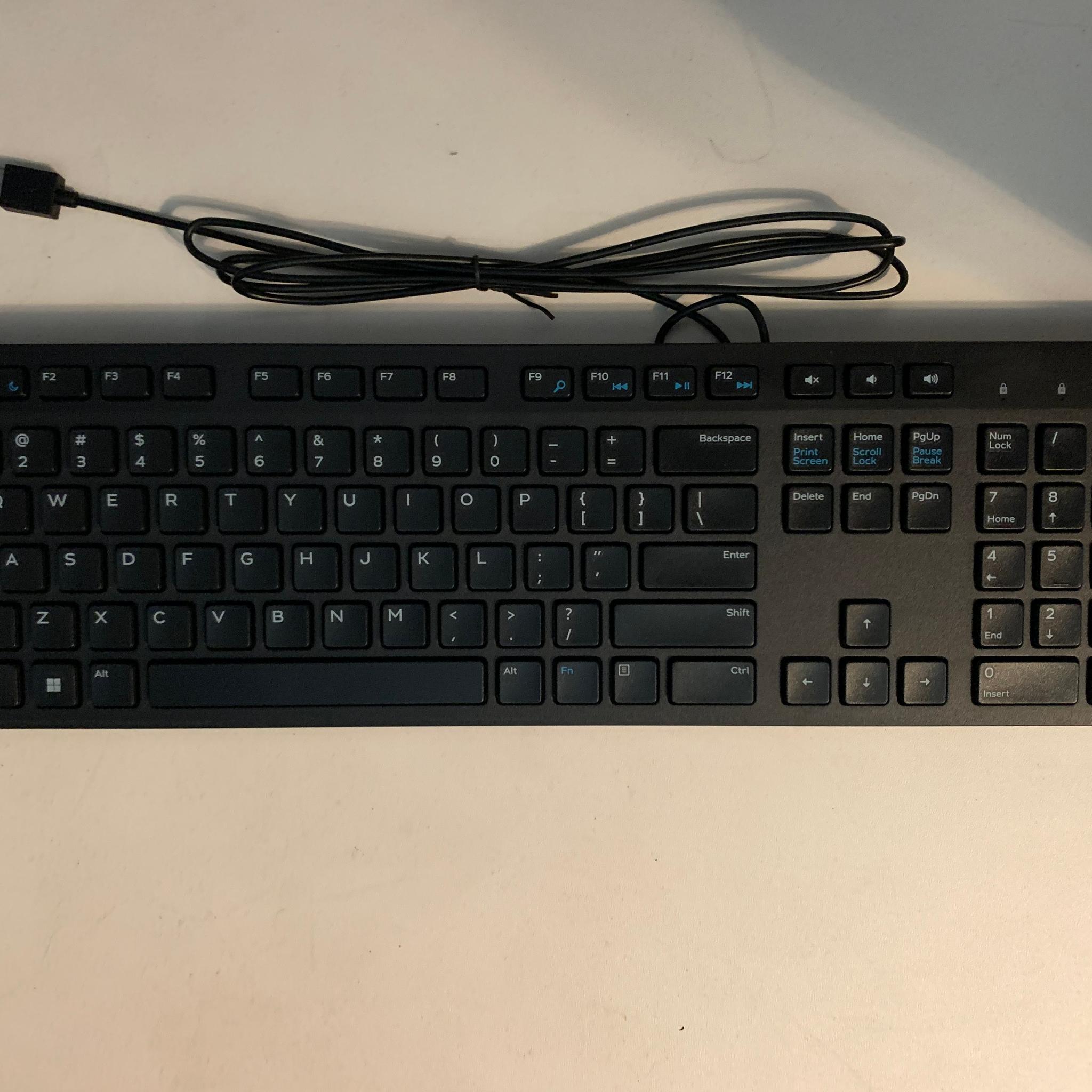 Dell KB216 100% Keyboard Black