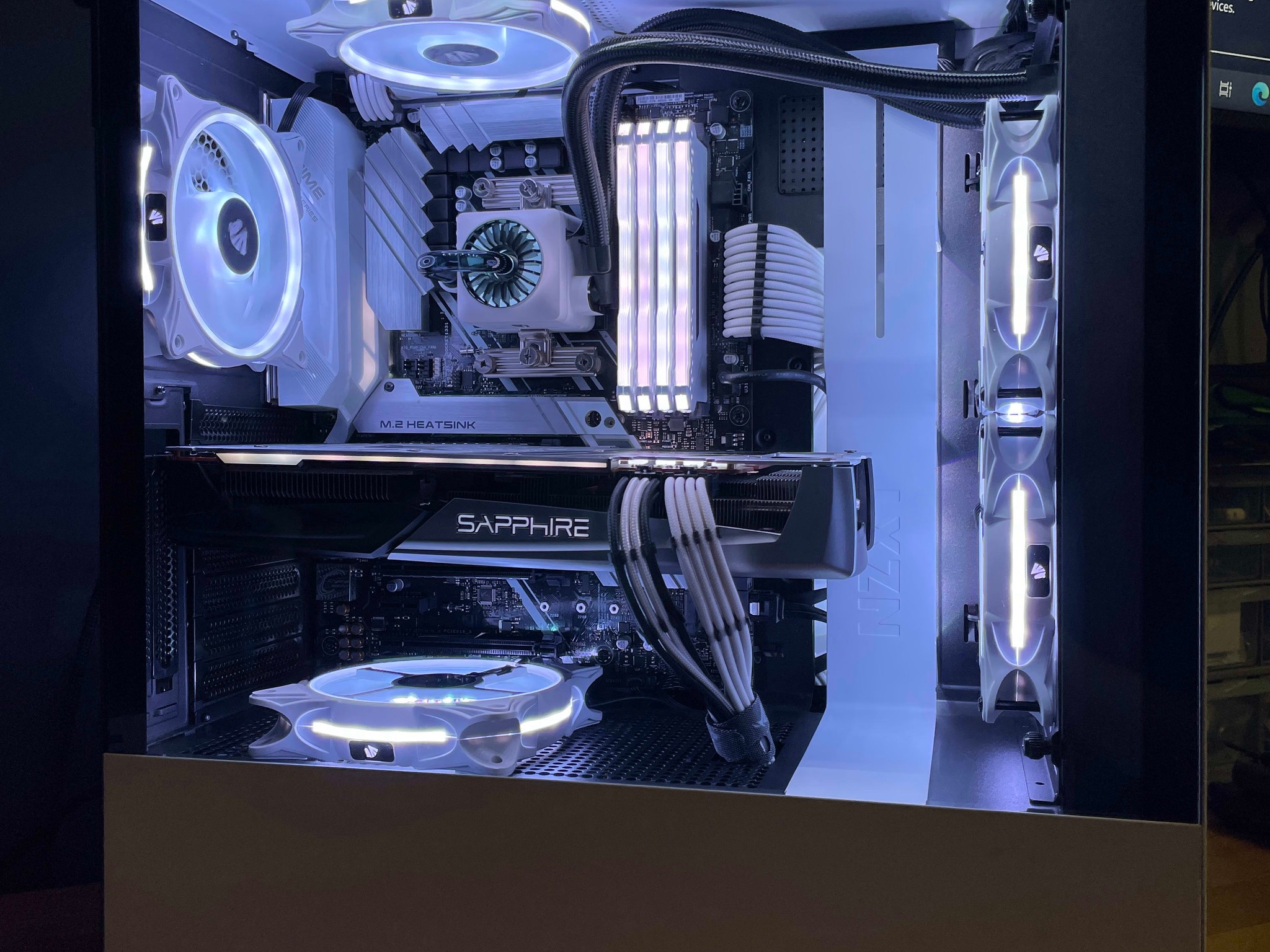 Ryzen 7 + 5700 XT Gaming PC w/ 32GB RAM, 3TB SSD Storage, Windows 10 Pro