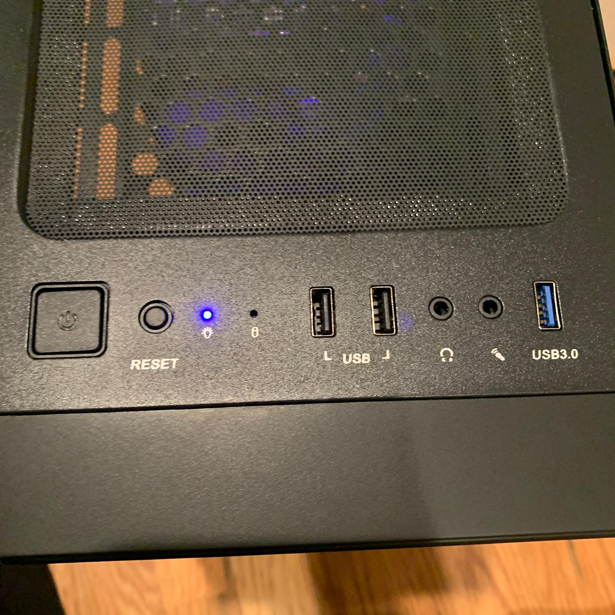 RYZEN 5 1600 GTX 1070 VR READY 1080P 4K STREAMING/EDITING/GAMING RGB PC 16GB RAM 500GB SSD