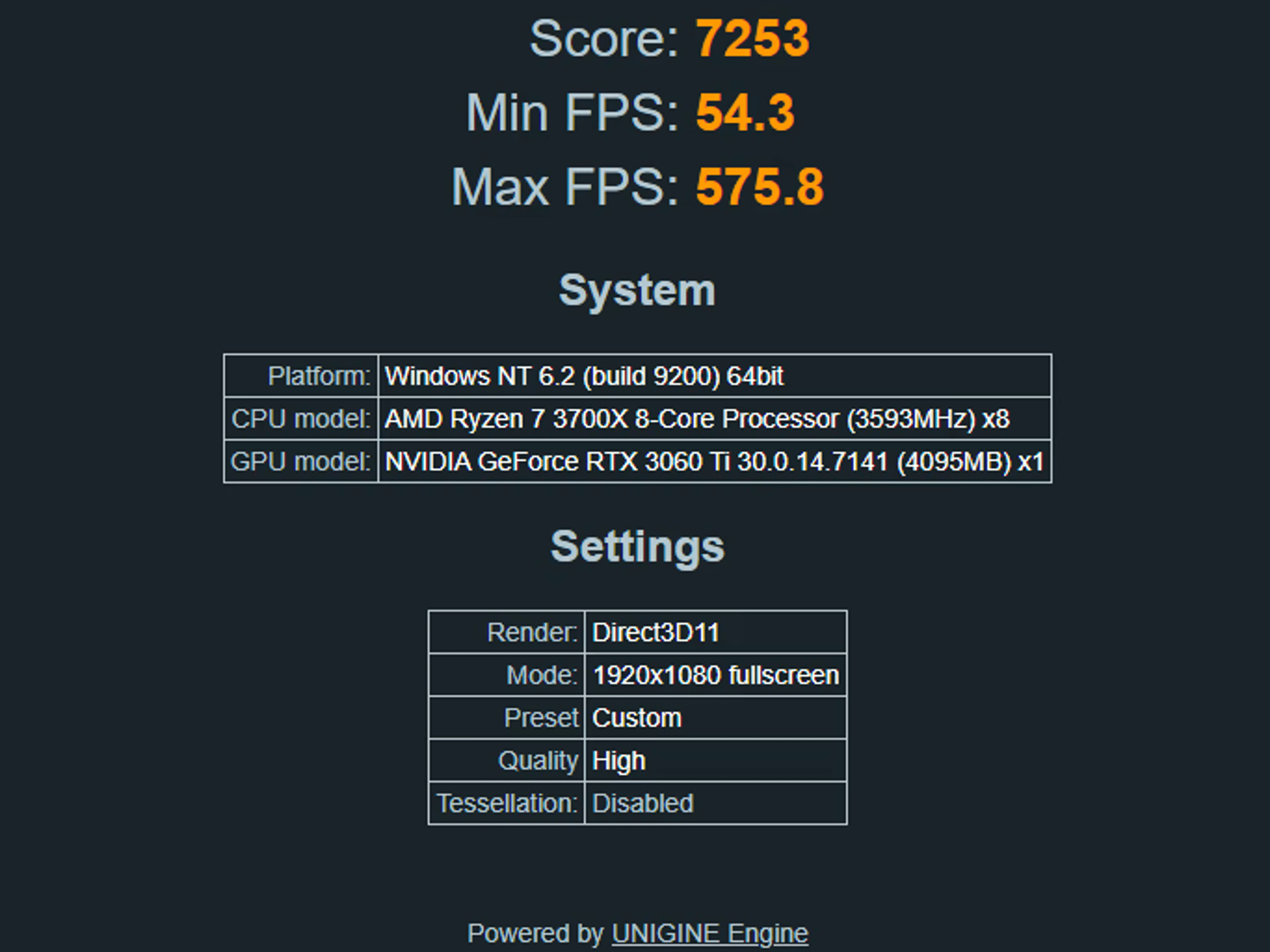 Ryzen 7 3700x RTX 3060ti Gaming and Streaming PC 