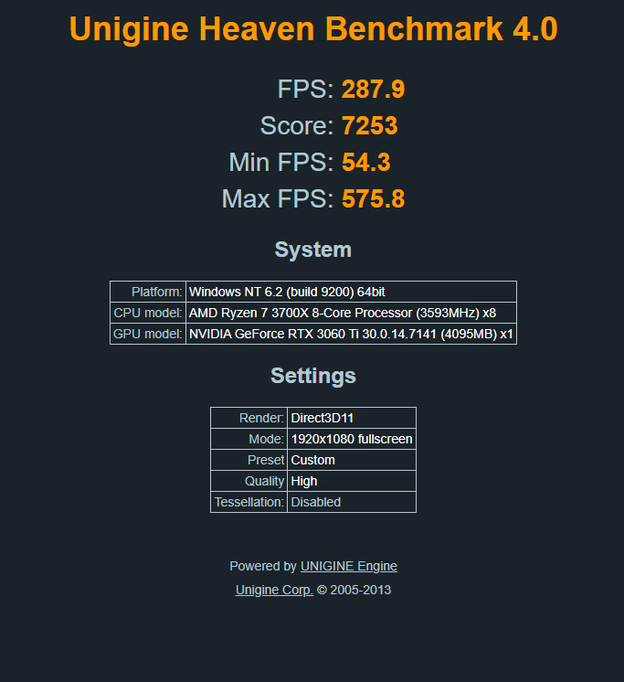 Ryzen 7 3700x RTX 3060ti Gaming and Streaming PC 