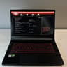 MSI GF63 Thin i5-10500H | GTX 1650 | 12GB Ram | 500GB SSD 15.6in 1080P 60Hz Gaming Laptop