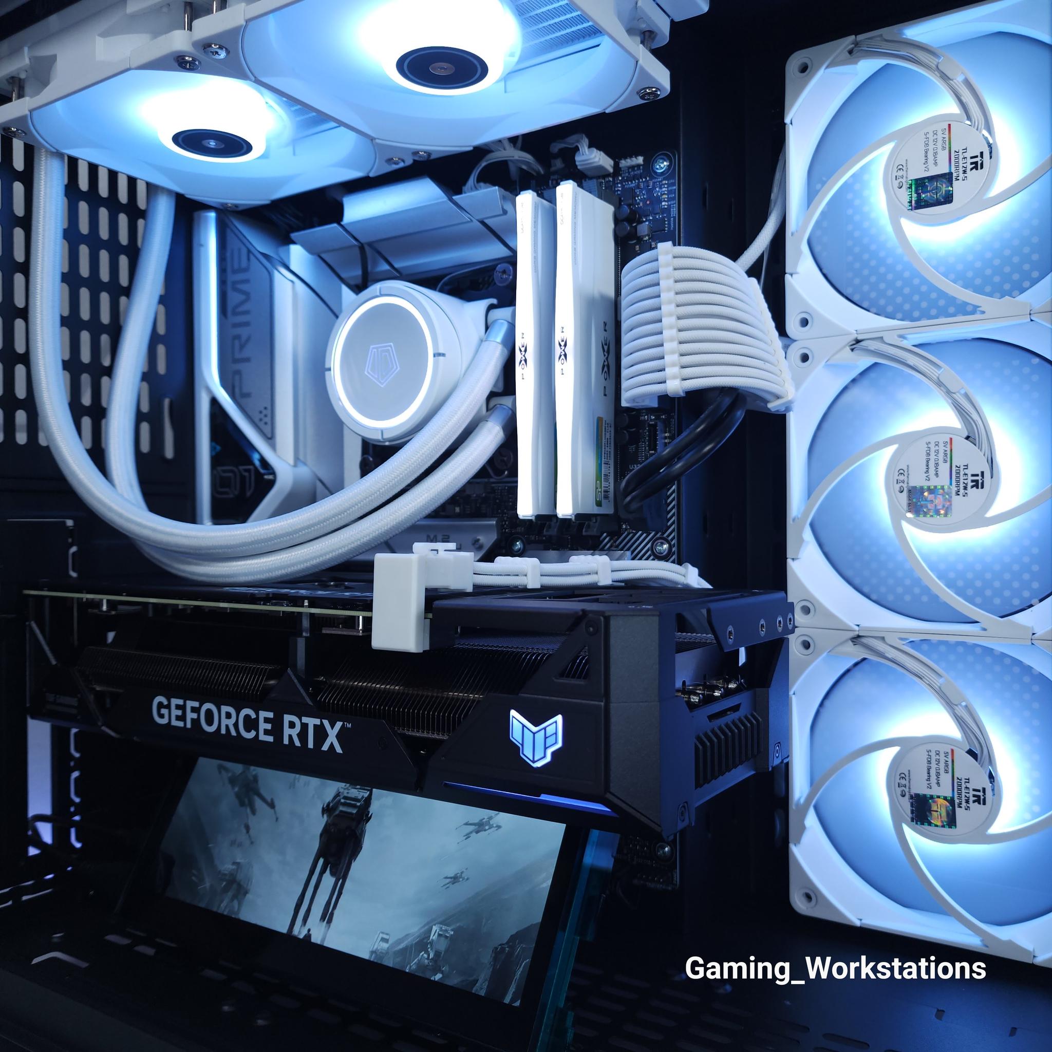 💙🤍RTX 4070 | Core i5 12600K | 32GB 6000MHz | 1TB NVMe SSD