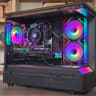 Black Gaming PC | GTX 1070 8GB | R5 2600 | 16GB | 500GB | Wi-Fi + BT | ARGB | 550W 80+ Bronze