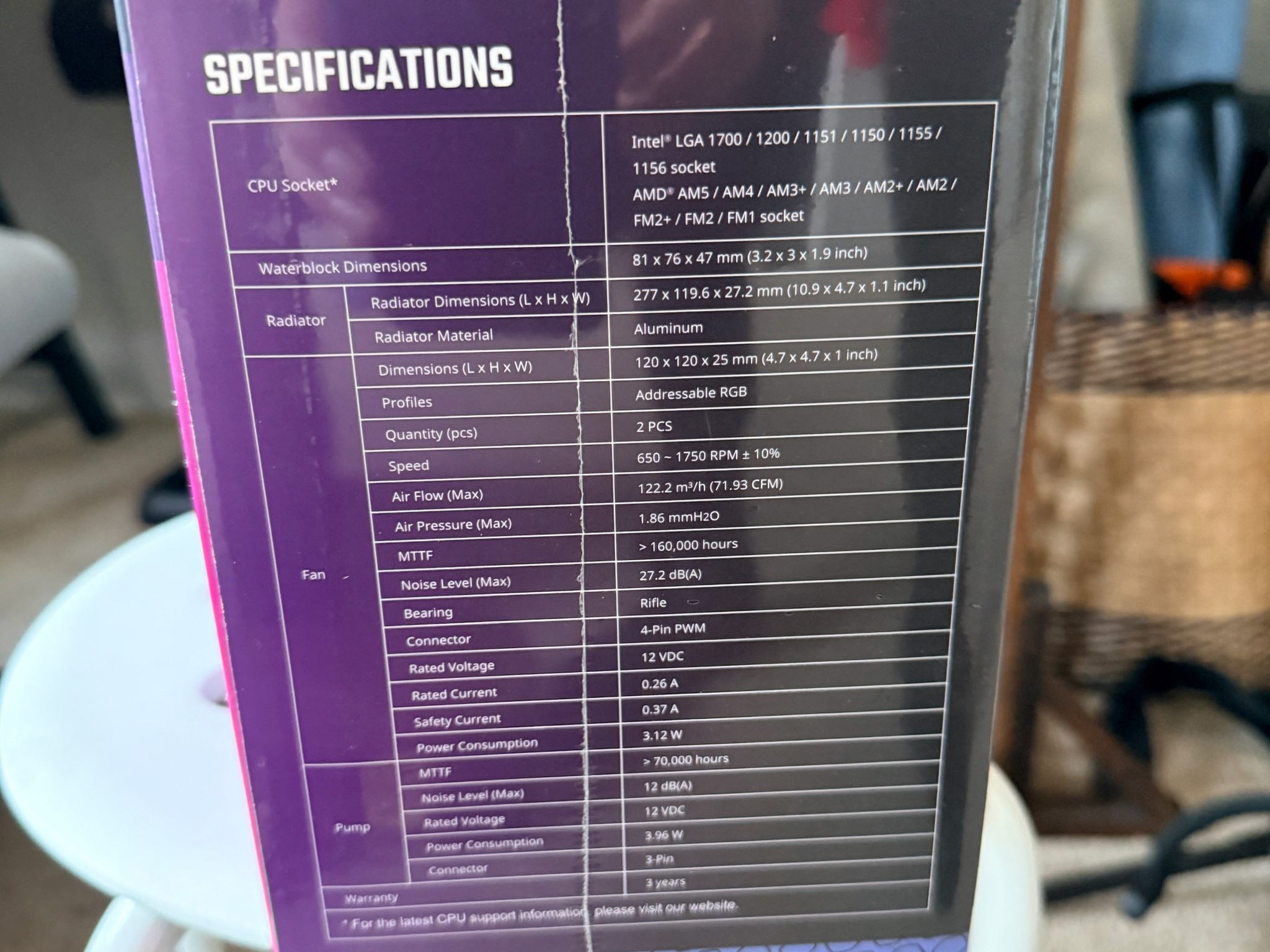 Cooler Master MasterLiquid 240L Core ARGB 240mm AIO - Brand New Sealed
