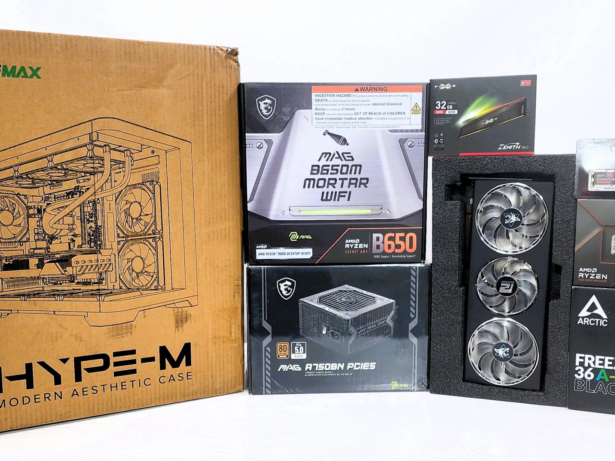 NEW All AMD Gaming PC - 7600X - RX 7800XT - 32GB - 2TB - READ DESCRIPTION!