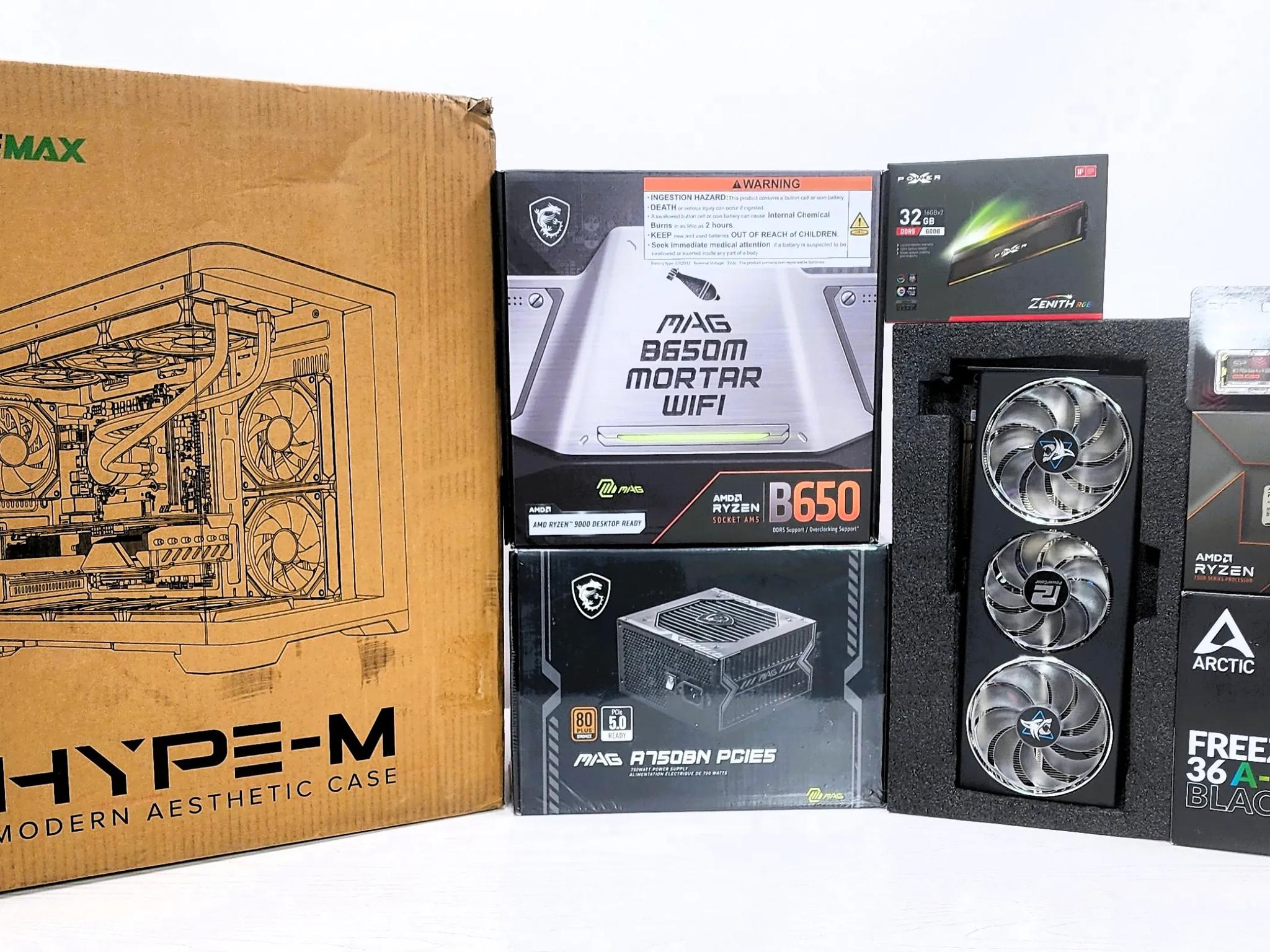NEW All AMD Gaming PC - 7600X - RX 7800XT - 32GB - 2TB - READ DESCRIPTION!