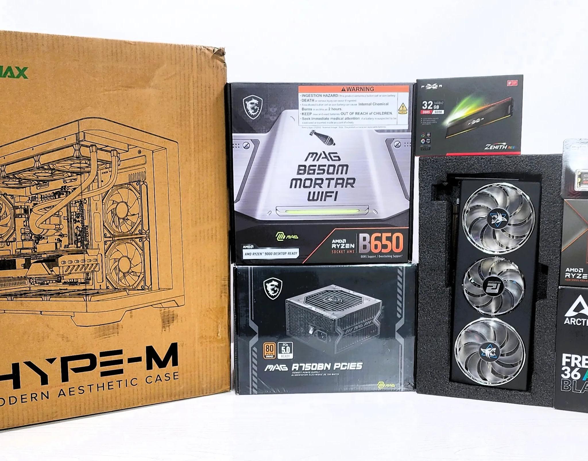 NEW All AMD Gaming PC - 7600X - RX 7800XT - 32GB - 2TB - READ DESCRIPTION!