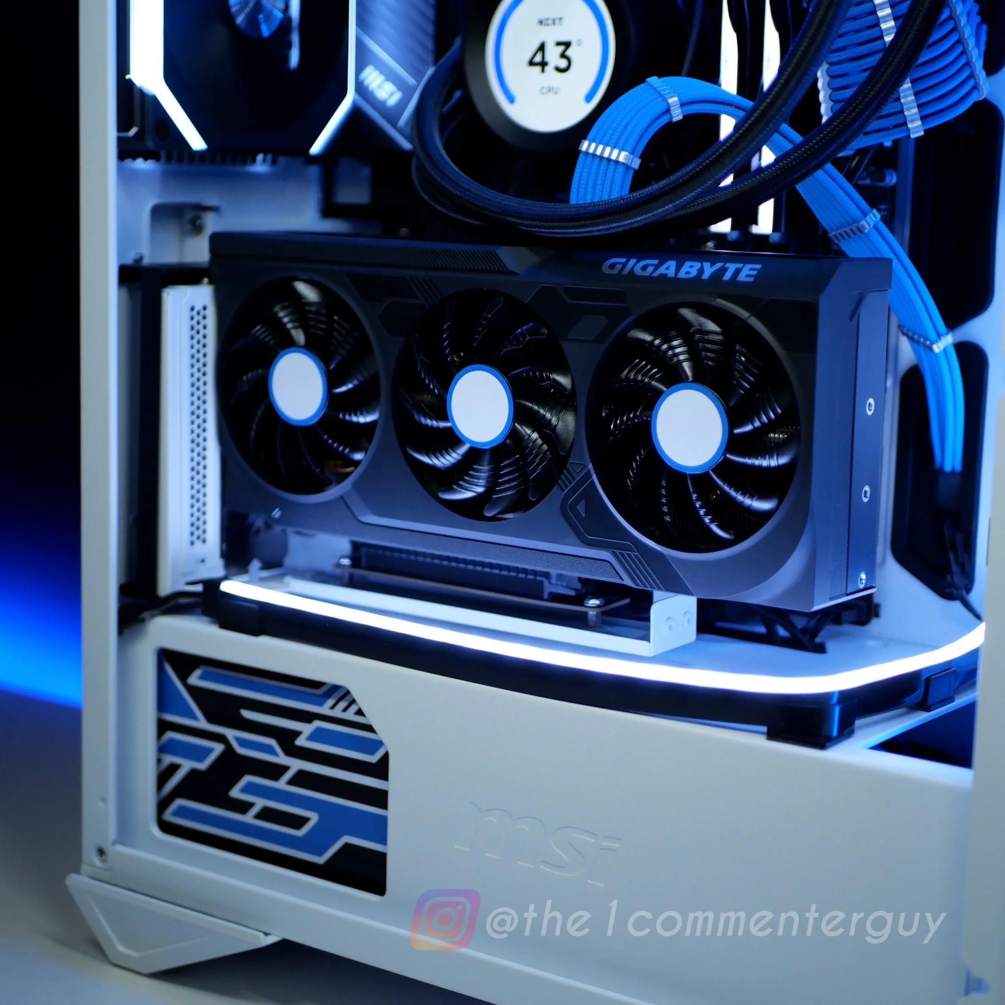 🔵Oreo Blizzard | Ryzen 7 7700, RTX 4070 Super, 2TB Nvme, 32gb DDR5 RGB