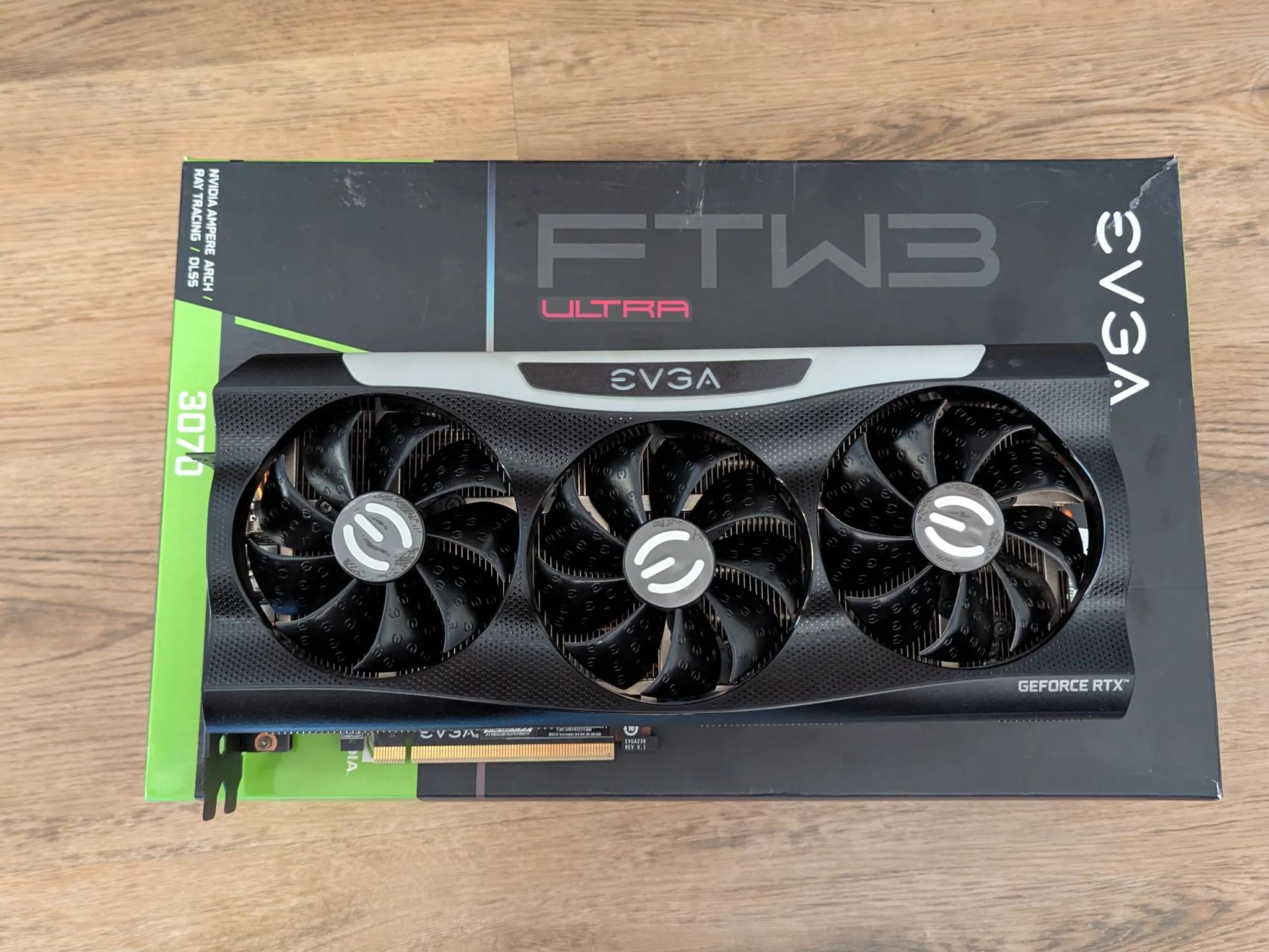 🔥 EVGA RTX 3070 FTW3 Ultra – 1440p Powerhouse | Triple-Fan Cooling | Ray Tracing 🎮
