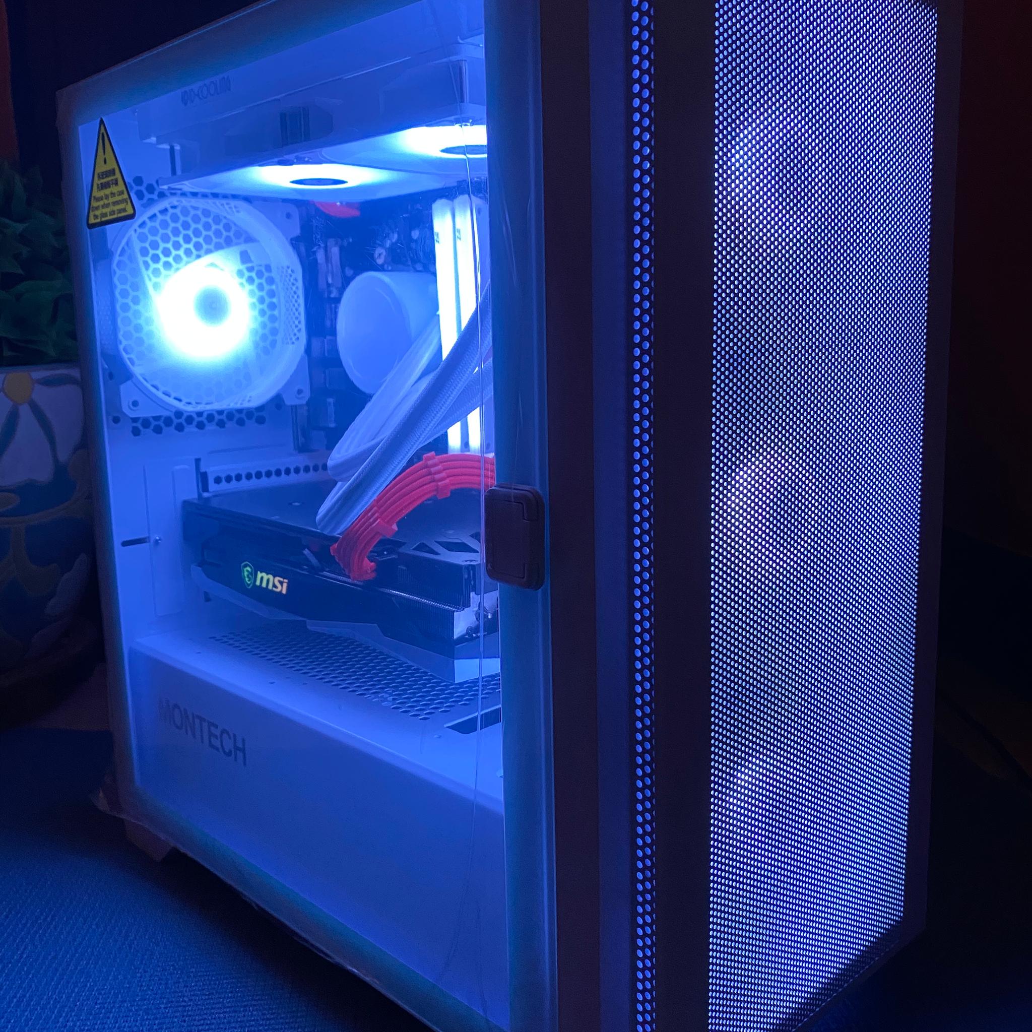 🔥White DRaGoN II🔥🔥/RX6650XT/Ryzen 5 5600X/32GB DDR4 RAM/1TB M.2 NVMe/Windows 11