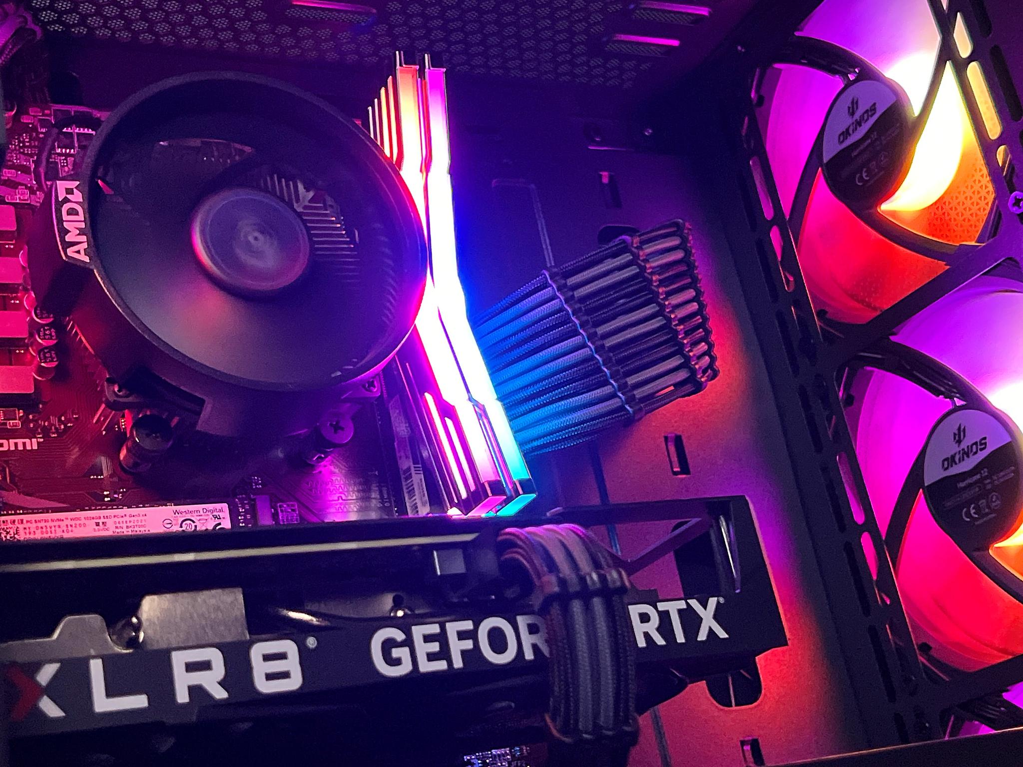 🔥 RTX 4060 Performance Gaming PC - Ryzen 5 4500, 16gb, 1tb NVME