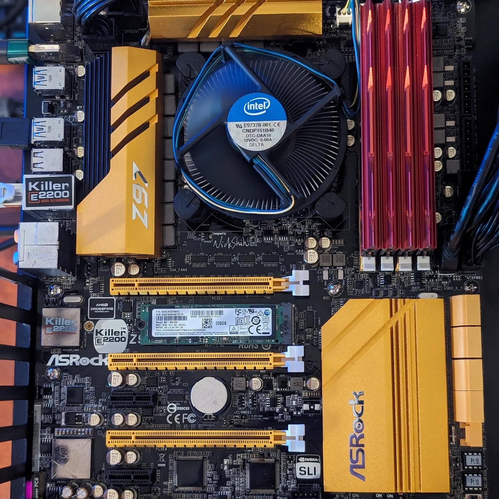 Combo: Asrock Z97 OC Formula Motherboard w/ Intel 5775C CPU and 32gb G.Skill 2800mhz