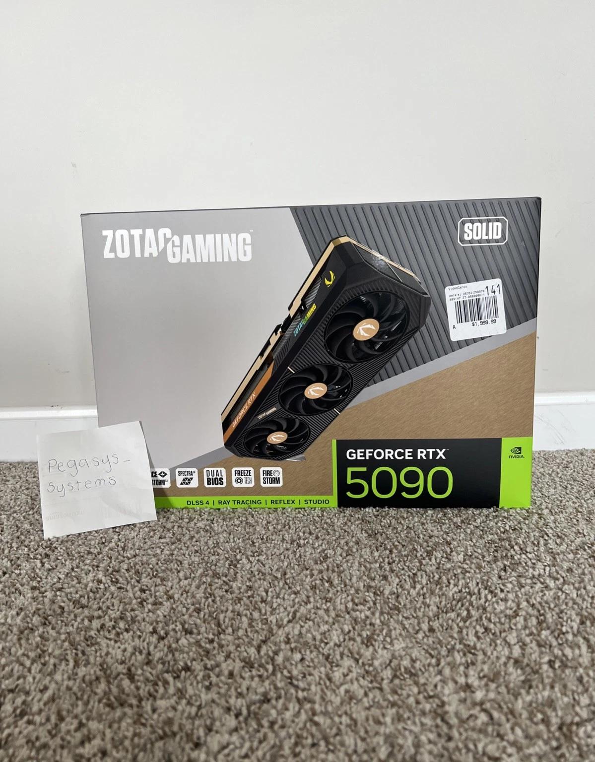 ZOTAC GAMING GeForce RTX 5090 SOLID