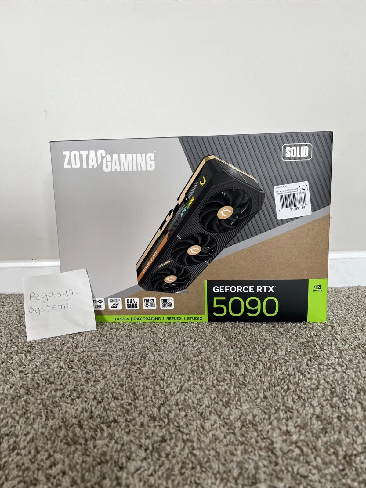 ZOTAC GAMING GeForce RTX 5090 SOLID