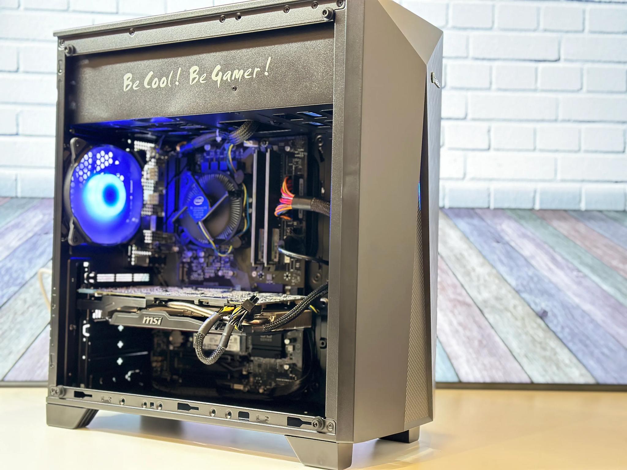 🪙Budget Gaming PC🪙AMD R9 270X -Intel Pentium Gold G6400 @ 4.00GHz-16GB DDR4 RAM-500GB SSD