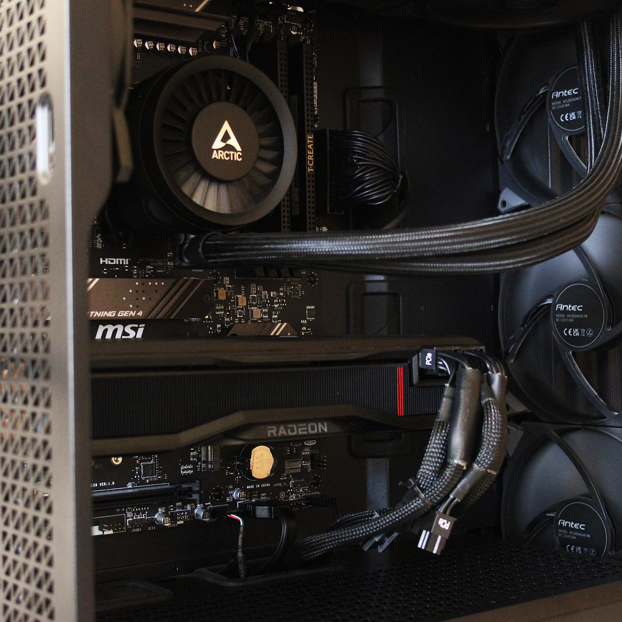 Stealth Machine V2 | 7800X3D | 7900XT 20GB | 32GB DDR5 | Arctic Cooling| 850W | WIN11 | AM5