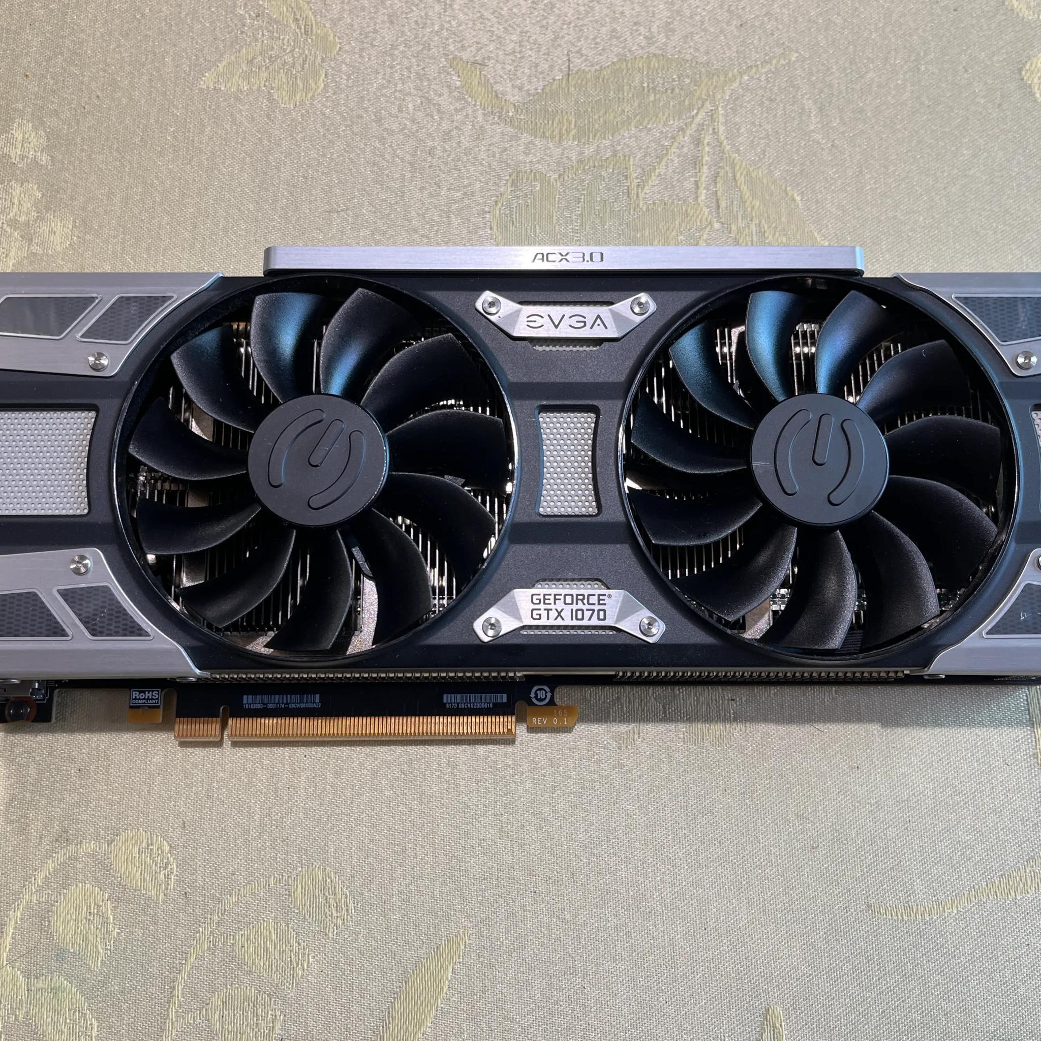 EVGA GeForce GTX 1070 SC GAMING ACX 3.0 8GB GDDR5 Graphics Card