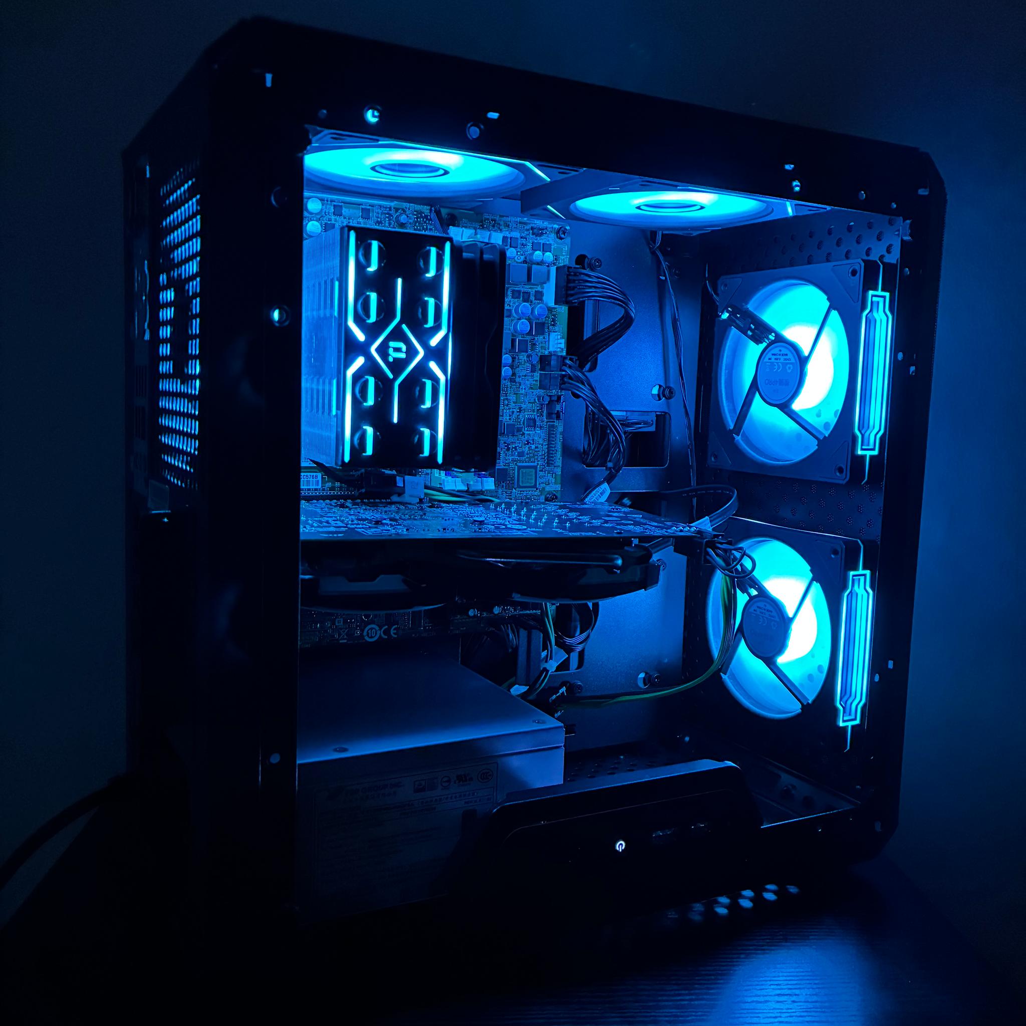 Low Cost Gaming PC | RX 580 4GB | Xeon CPU| 16GB Ram | 512GB Storage | 400W PSU