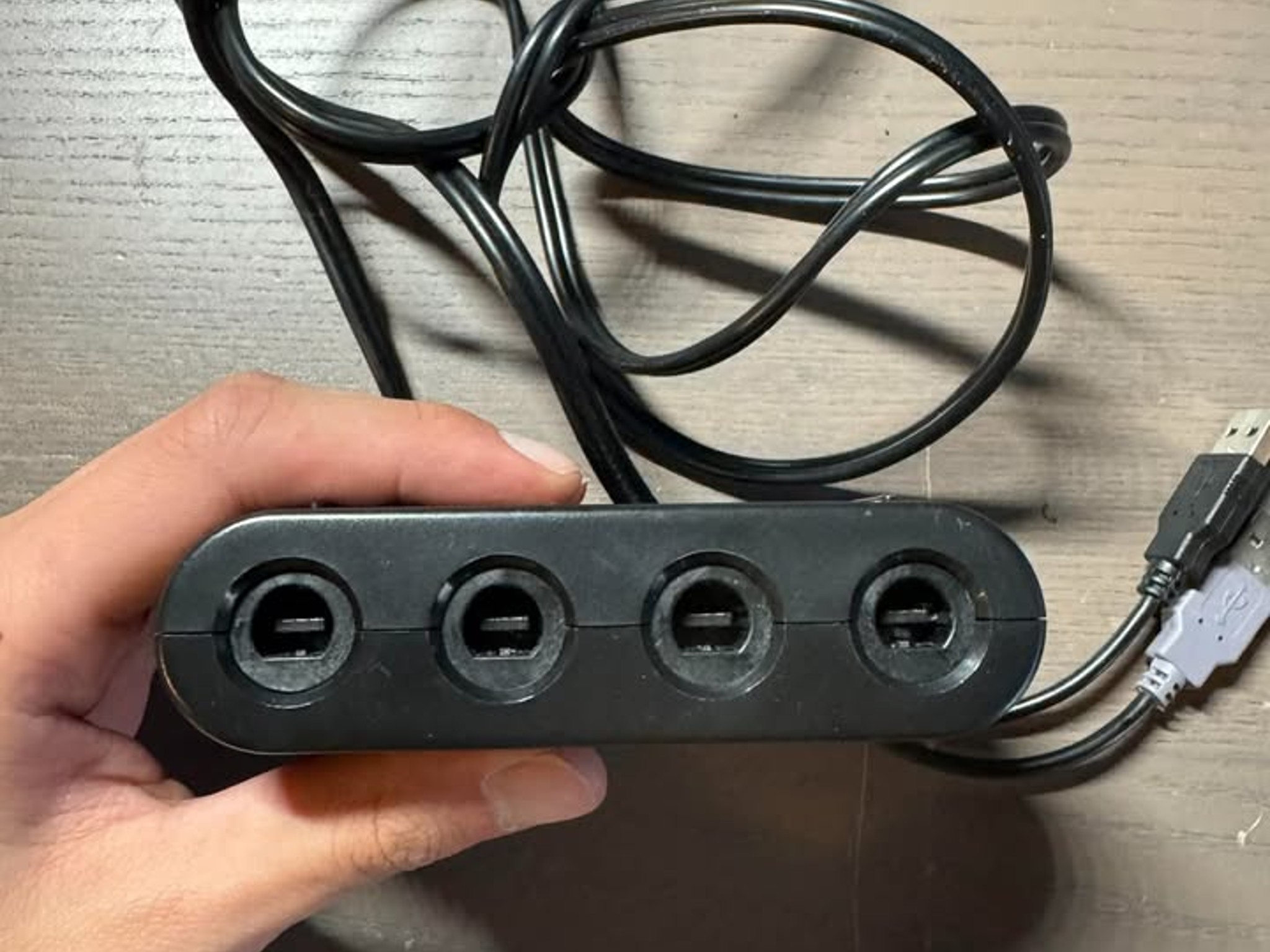 pdobq Gamecube Controller Adapter for Nintendo Switch/Switch 2/ Switch OLED Gamecube Adapter