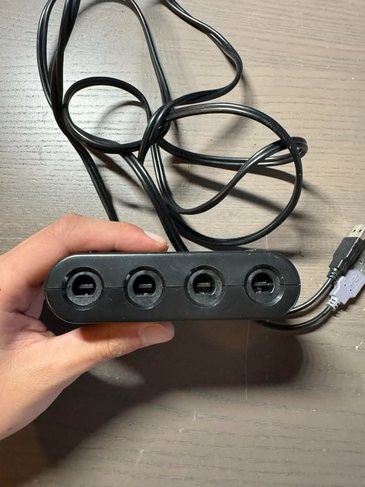 pdobq Gamecube Controller Adapter for Nintendo Switch/Switch 2/ Switch OLED Gamecube Adapter