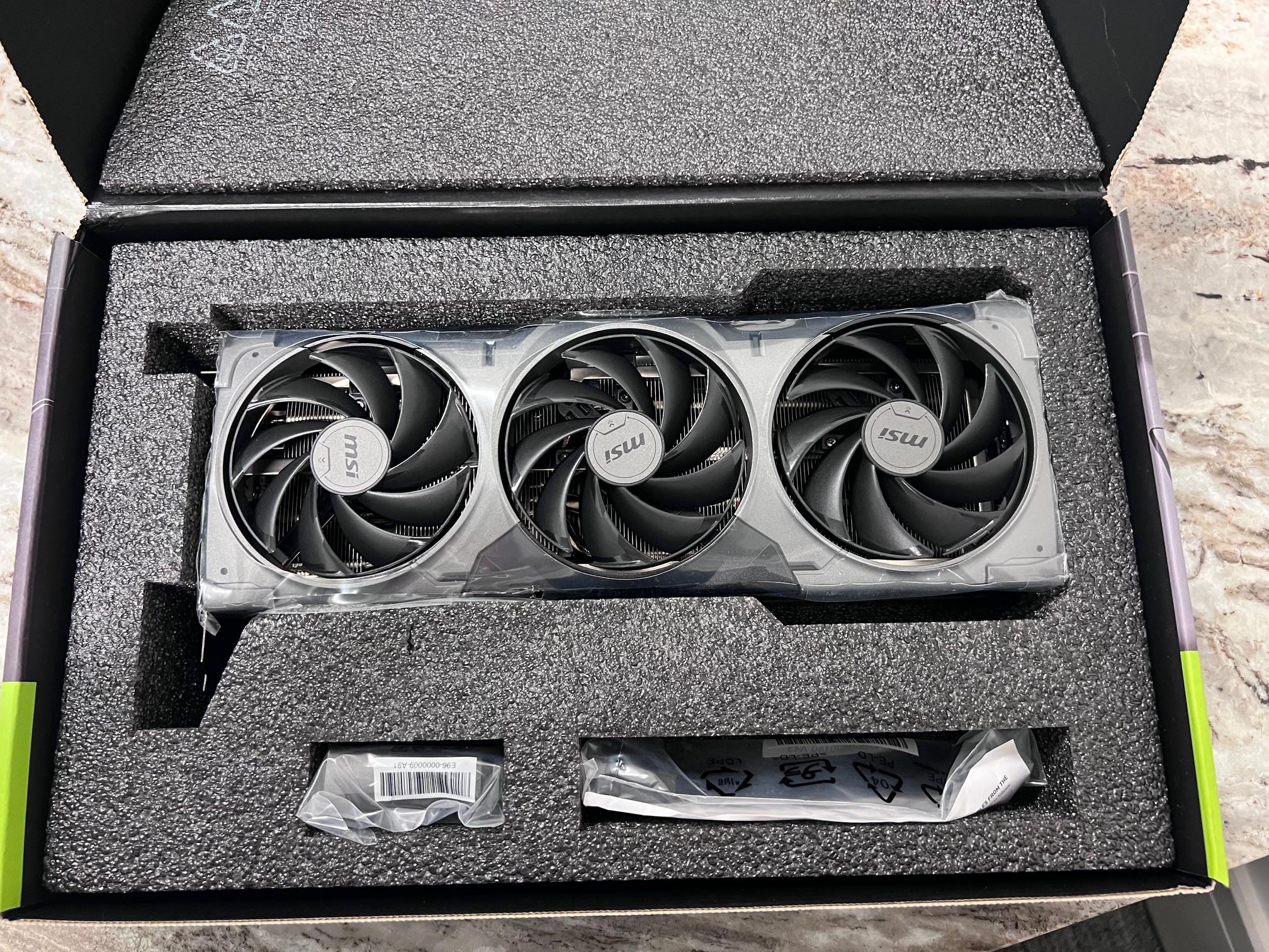 DAMAGED - MSI GeForce RTX 5070 Ti 16G VENTUS 3X OC