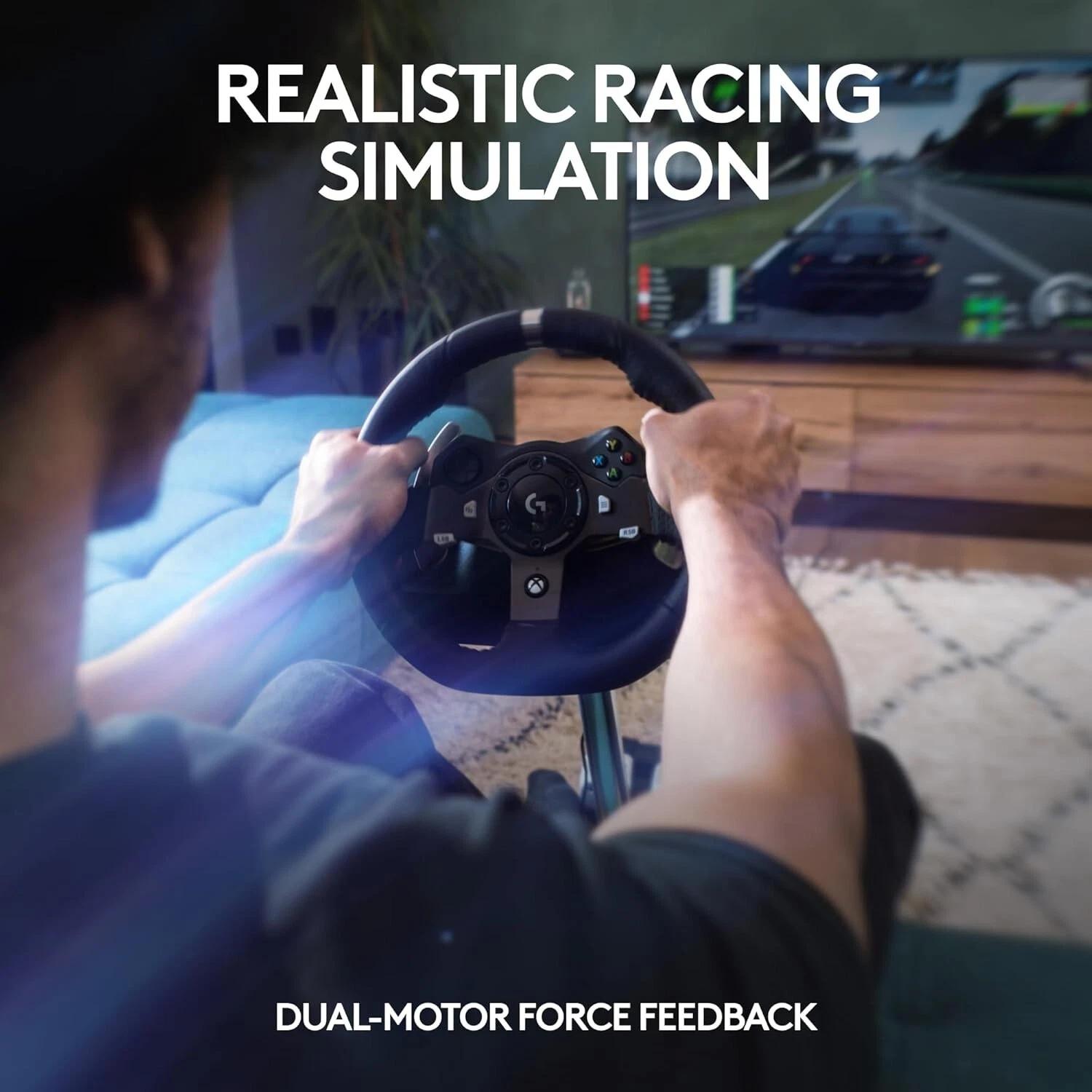 Logitech G920 Driving Force Racing Wheel - Black (941-000121)