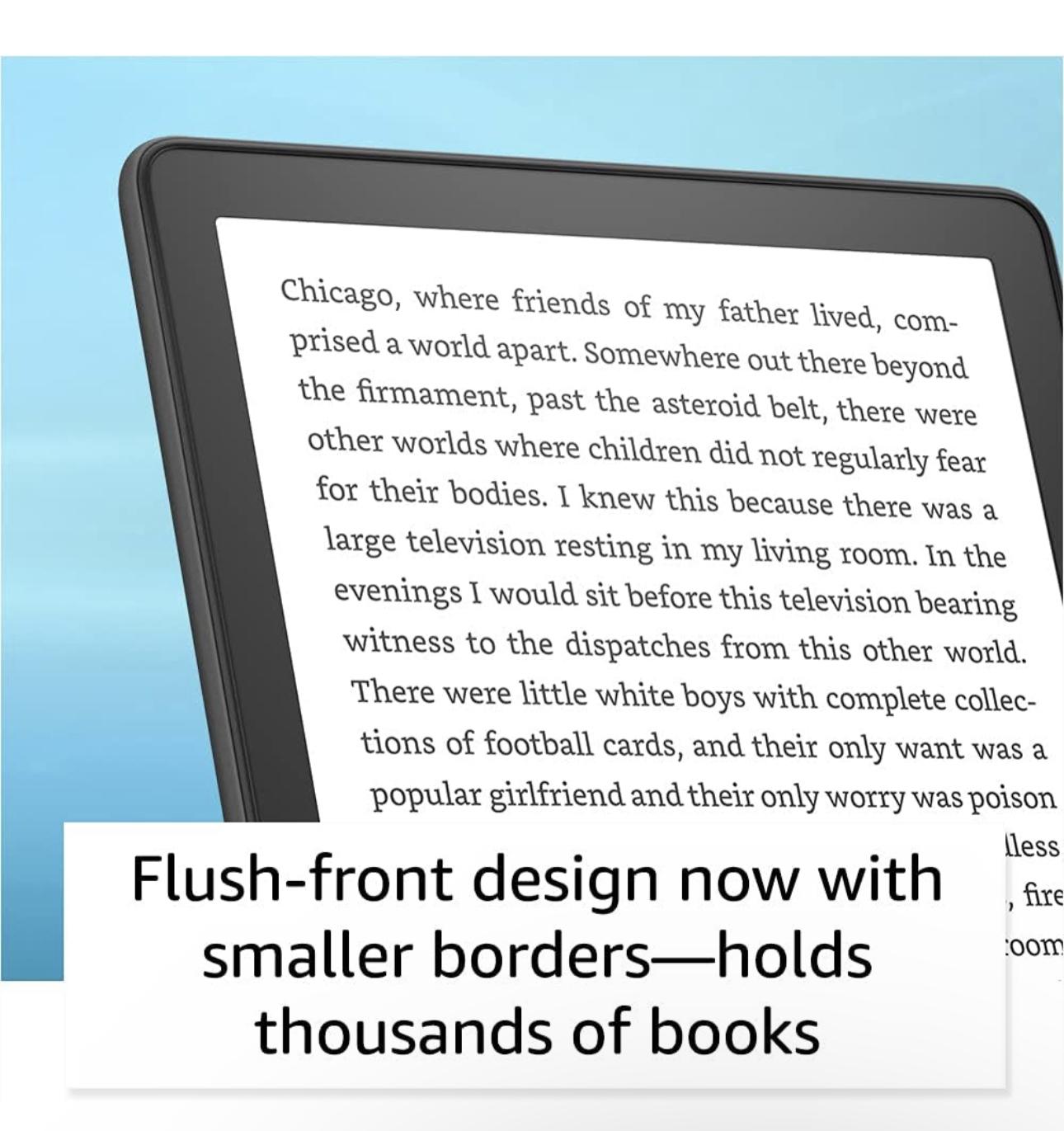 Kindle Paperwhite (8 GB) – 6.8" display and adjustable warm light – Black
