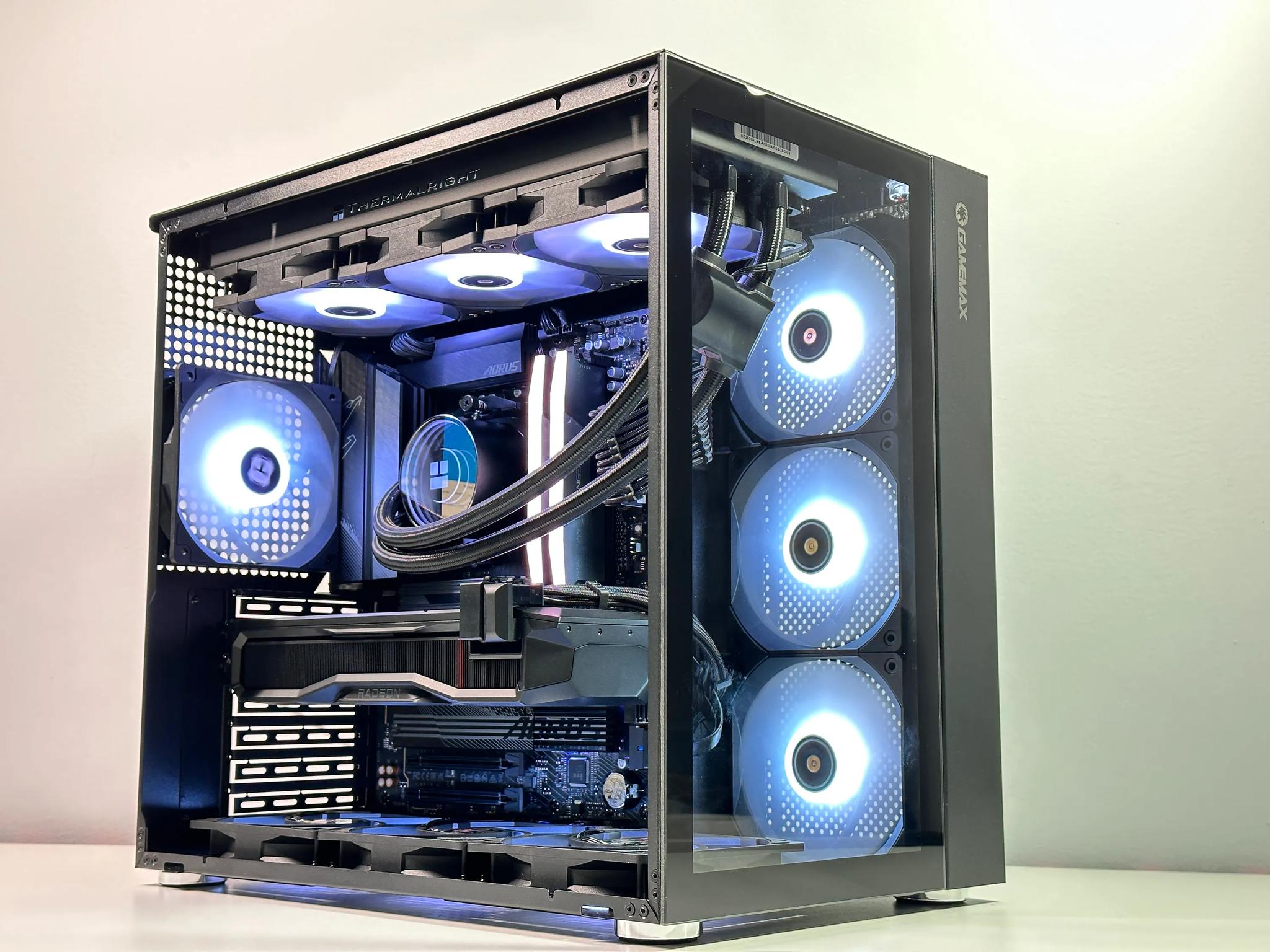 ⚫🤖⚔️ Darth Vader🌌AMD RX 7900 XT 20GB🌌Ryzen 7 7700X🌌32GB DDR5 🌌2TB NVME SSD