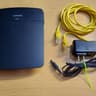 Linksys N300 4 Port 10/100 WiFi Router E1200-NP WIFI 300Mbps * TESTED & WORKING *