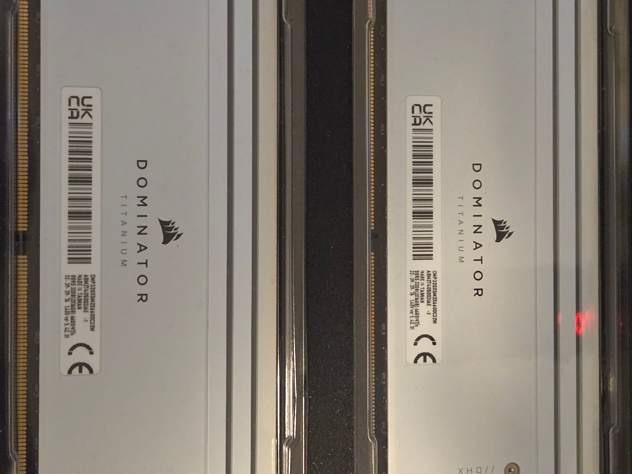 Corsair Dominator Titanium DDR5 32GB (2x16) 6600Mhz 32-39-39-76