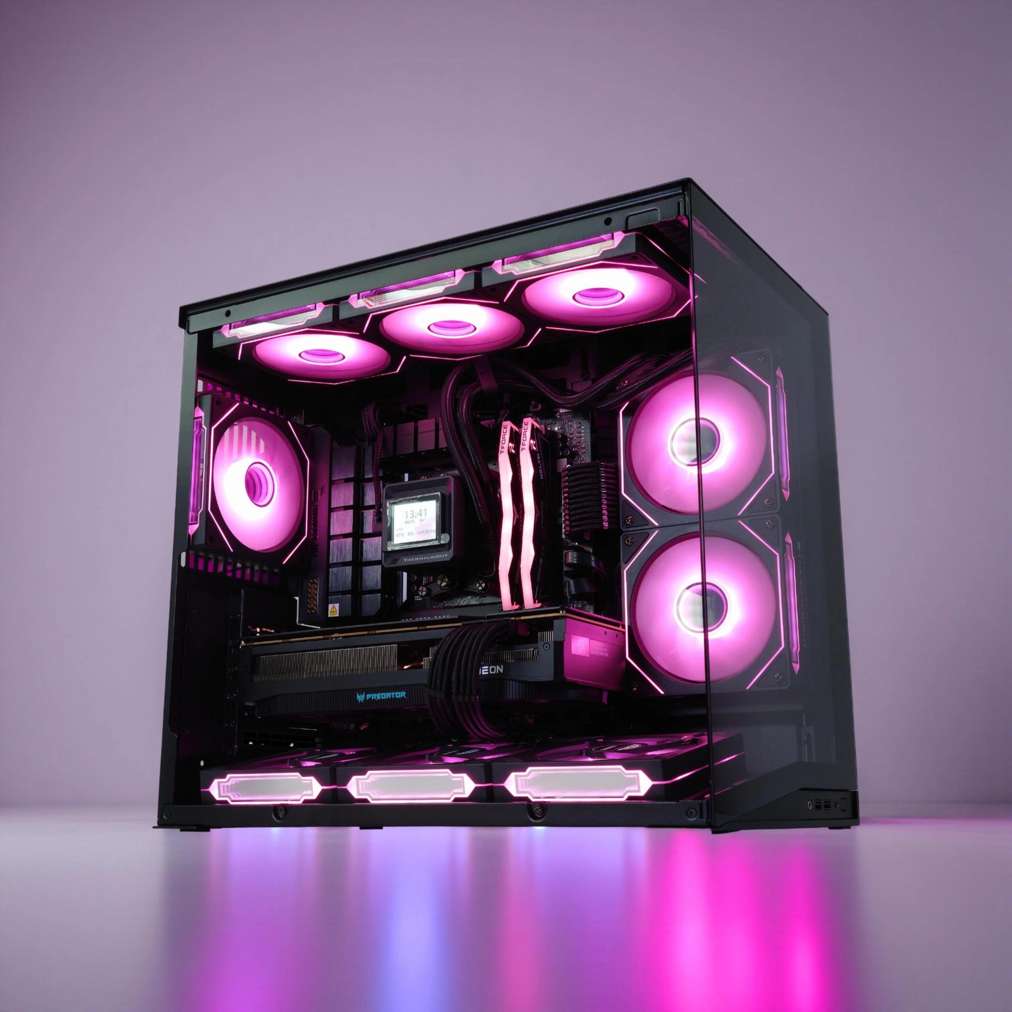 ⭐🩷 Darkstar◼️AMD RX 9070 XT 16GB◼️AMD Ryzen 7 9700X◼️32GB DDR5◼️1TB NVME