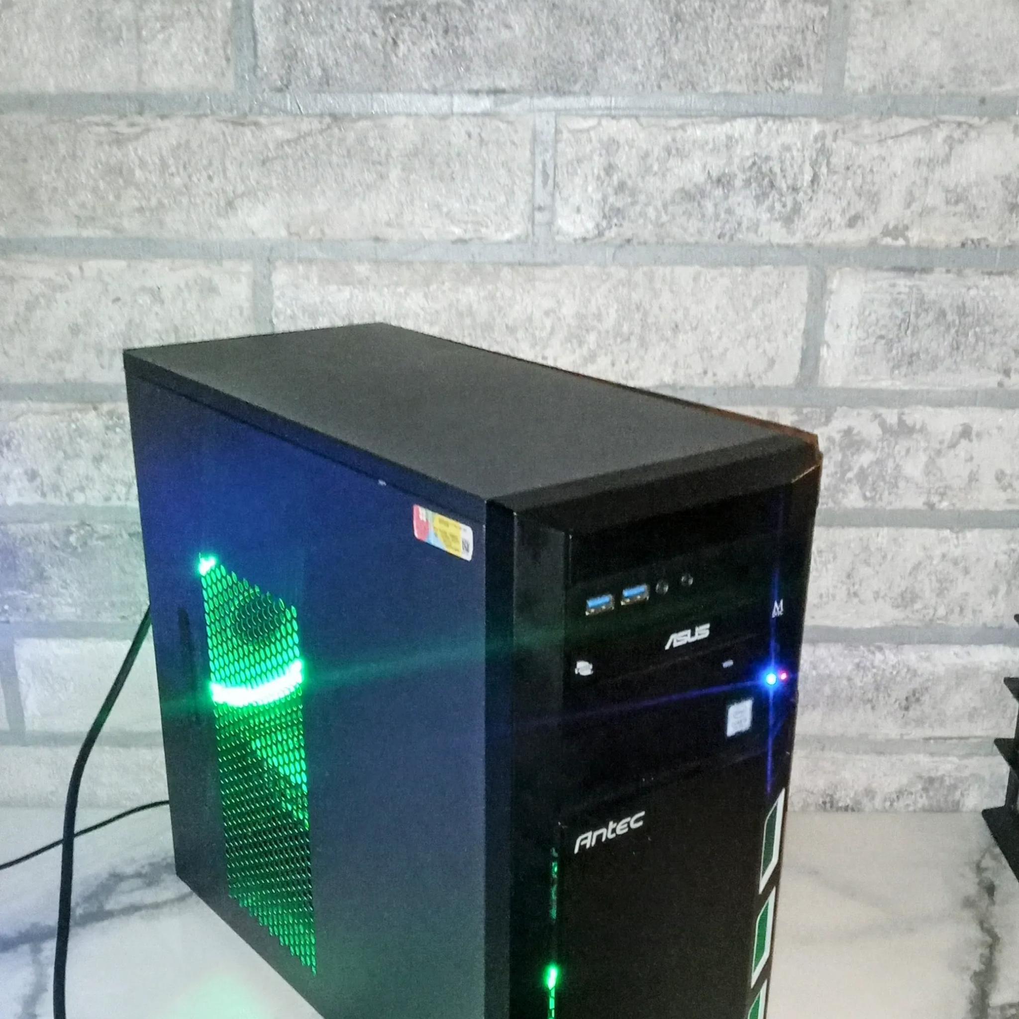 Desktop Pc-i5 4430-GTX 1060-16GB RAM-256GB SSD-300GB HD-WIN11 PRO/WIFI