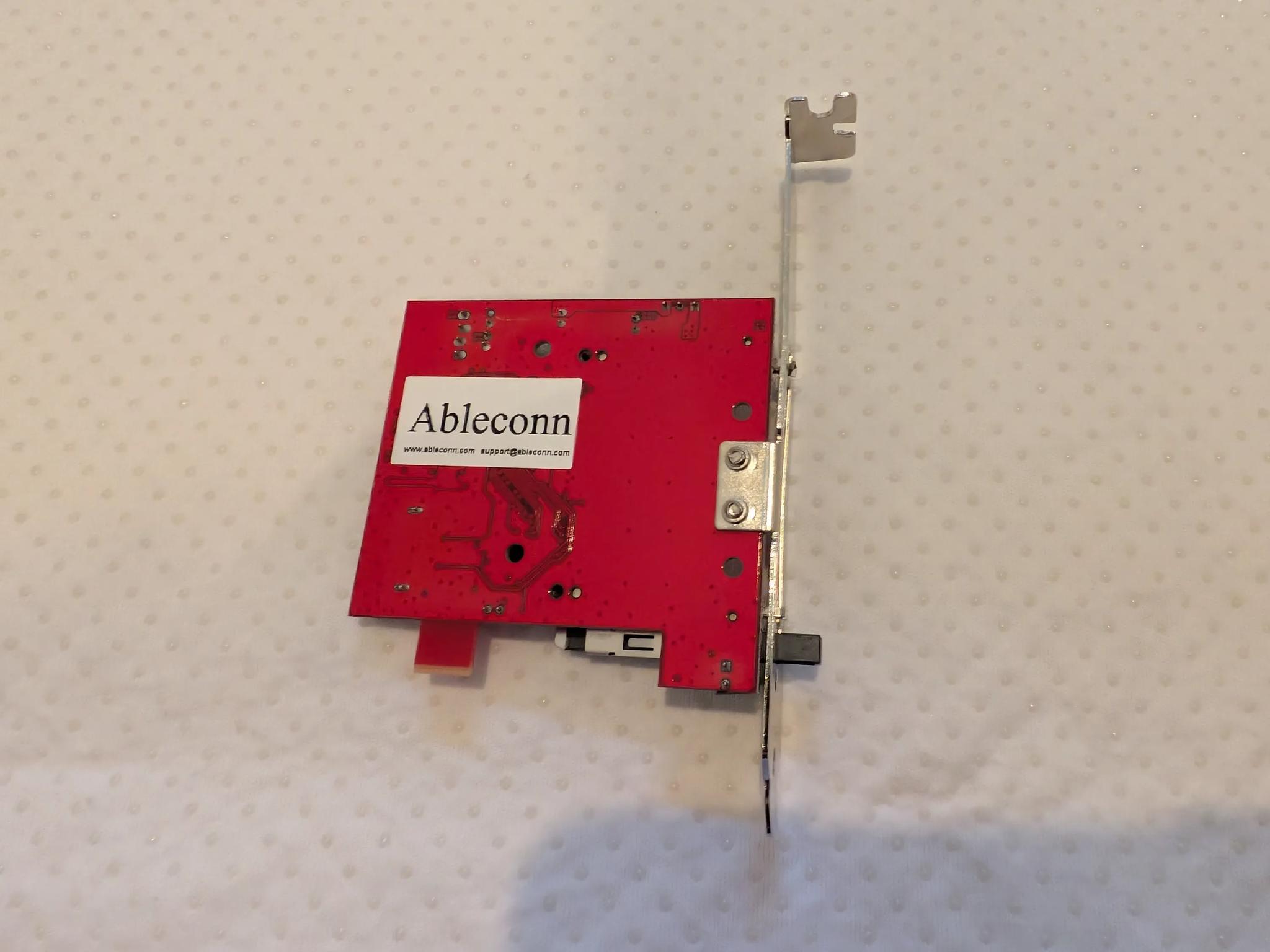 Ableconn ISAT123CF CompactFlash to SATA expansion card